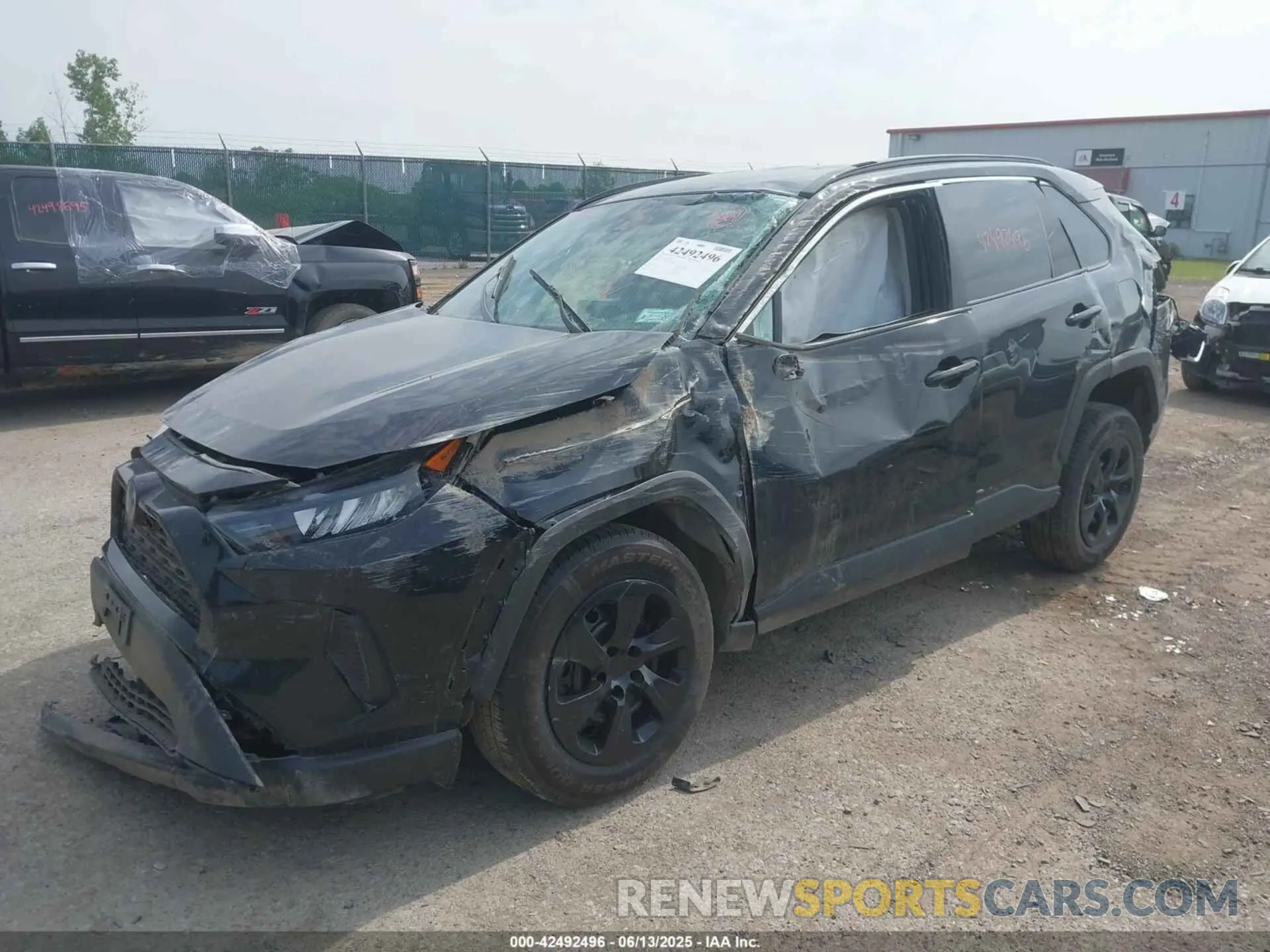 2 Photograph of a damaged car 2T3F1RFV7MC244066 TOYOTA RAV4 2021