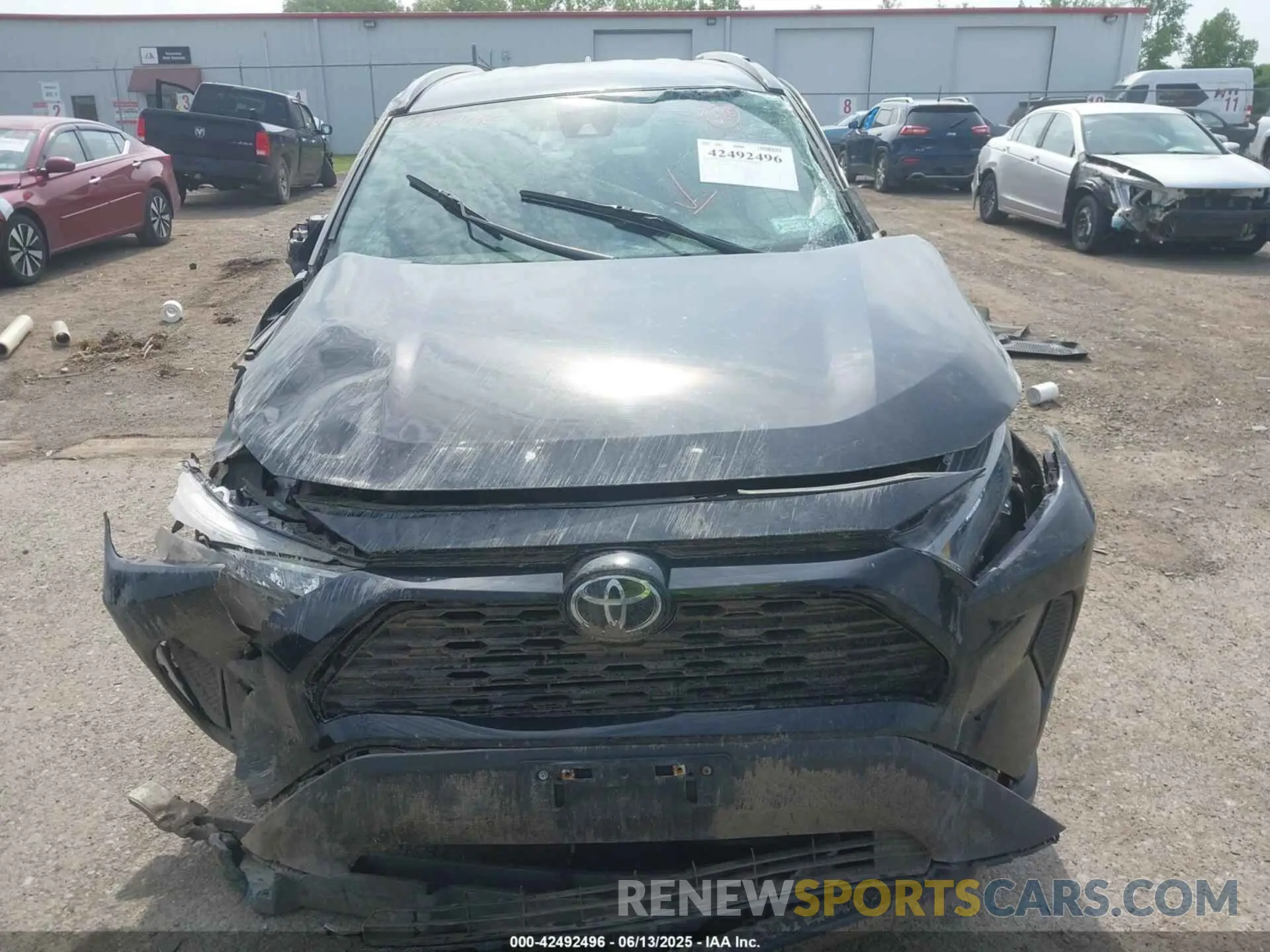 6 Photograph of a damaged car 2T3F1RFV7MC244066 TOYOTA RAV4 2021