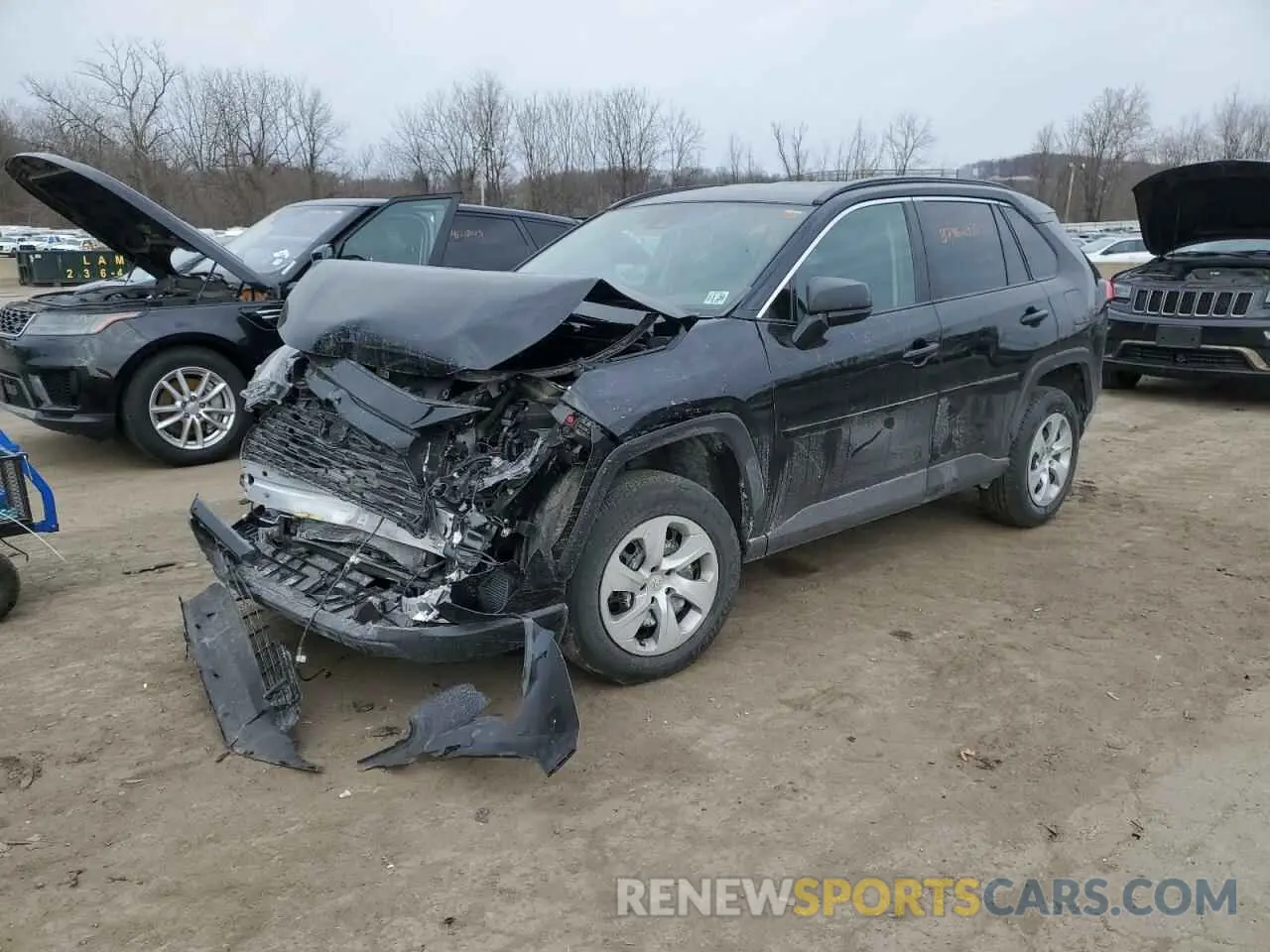 1 Photograph of a damaged car 2T3F1RFV7MC247193 TOYOTA RAV4 2021