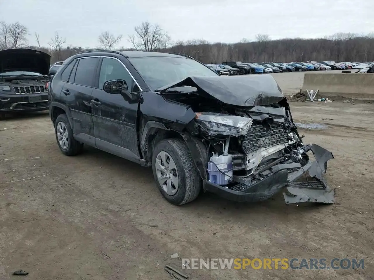 4 Photograph of a damaged car 2T3F1RFV7MC247193 TOYOTA RAV4 2021