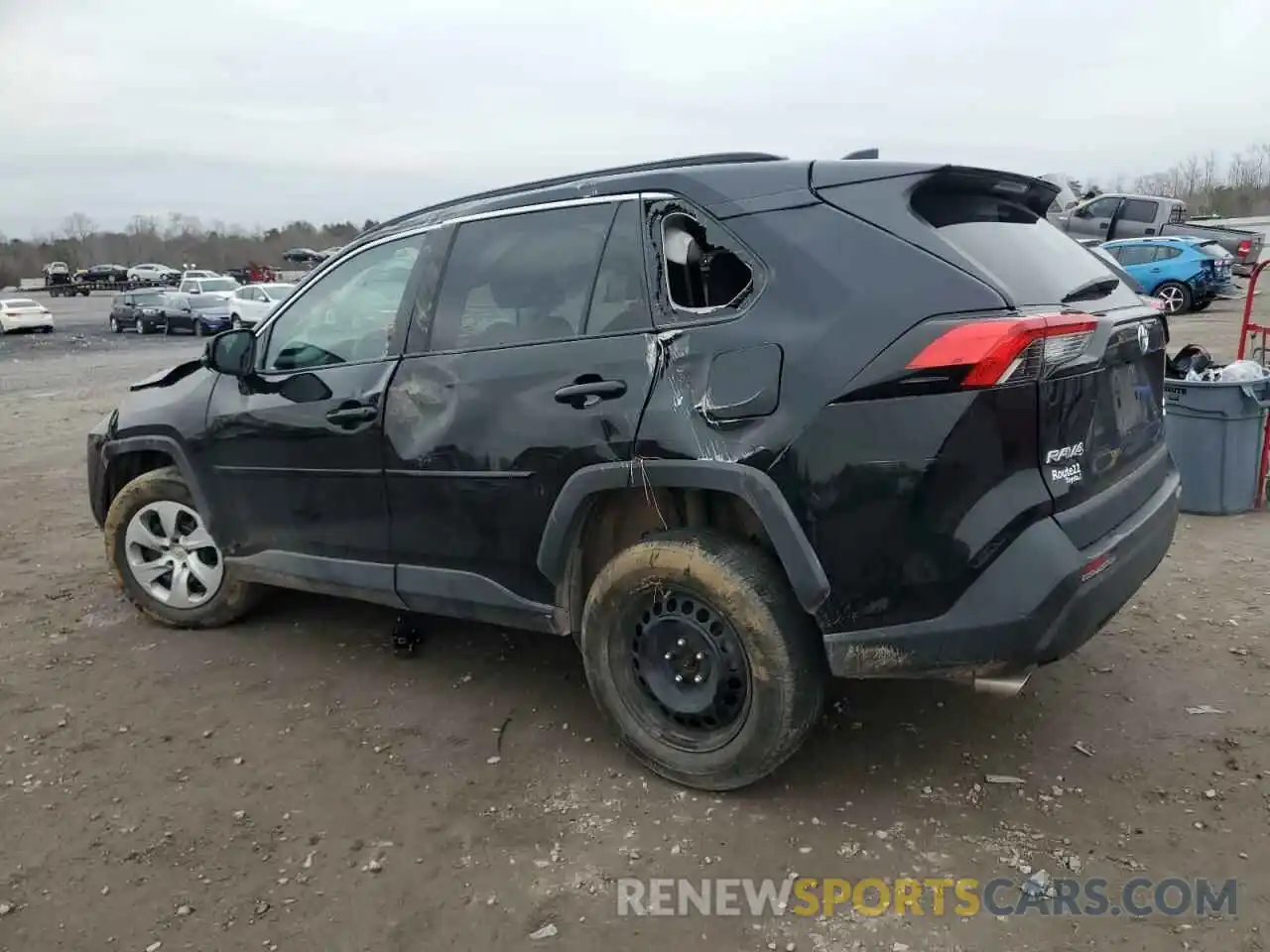 2 Photograph of a damaged car 2T3F1RFV7MC250451 TOYOTA RAV4 2021