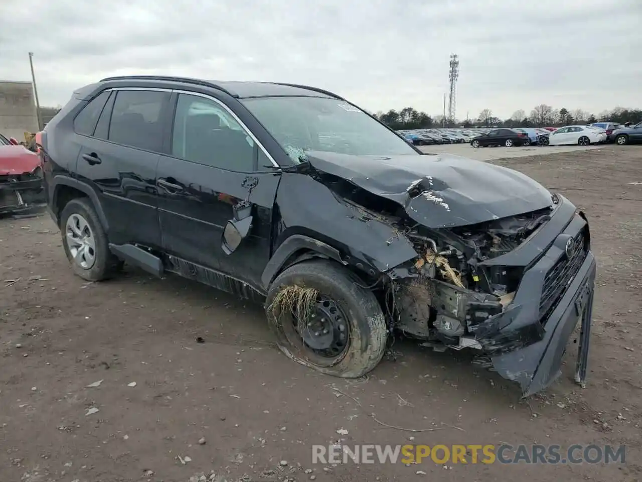 4 Photograph of a damaged car 2T3F1RFV7MC250451 TOYOTA RAV4 2021