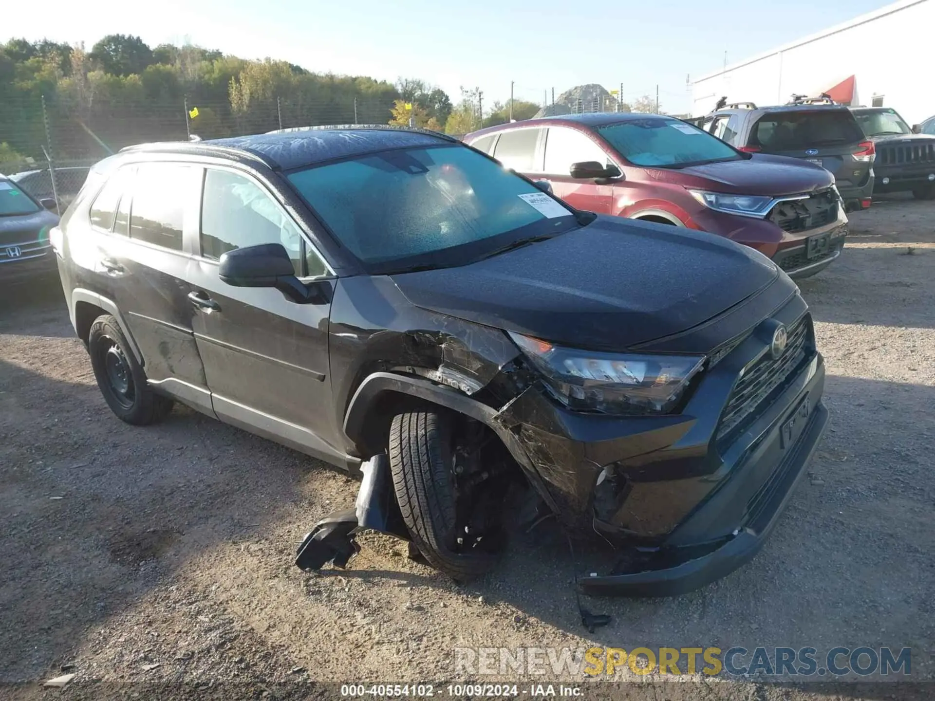 1 Photograph of a damaged car 2T3F1RFV7MC253785 TOYOTA RAV4 2021