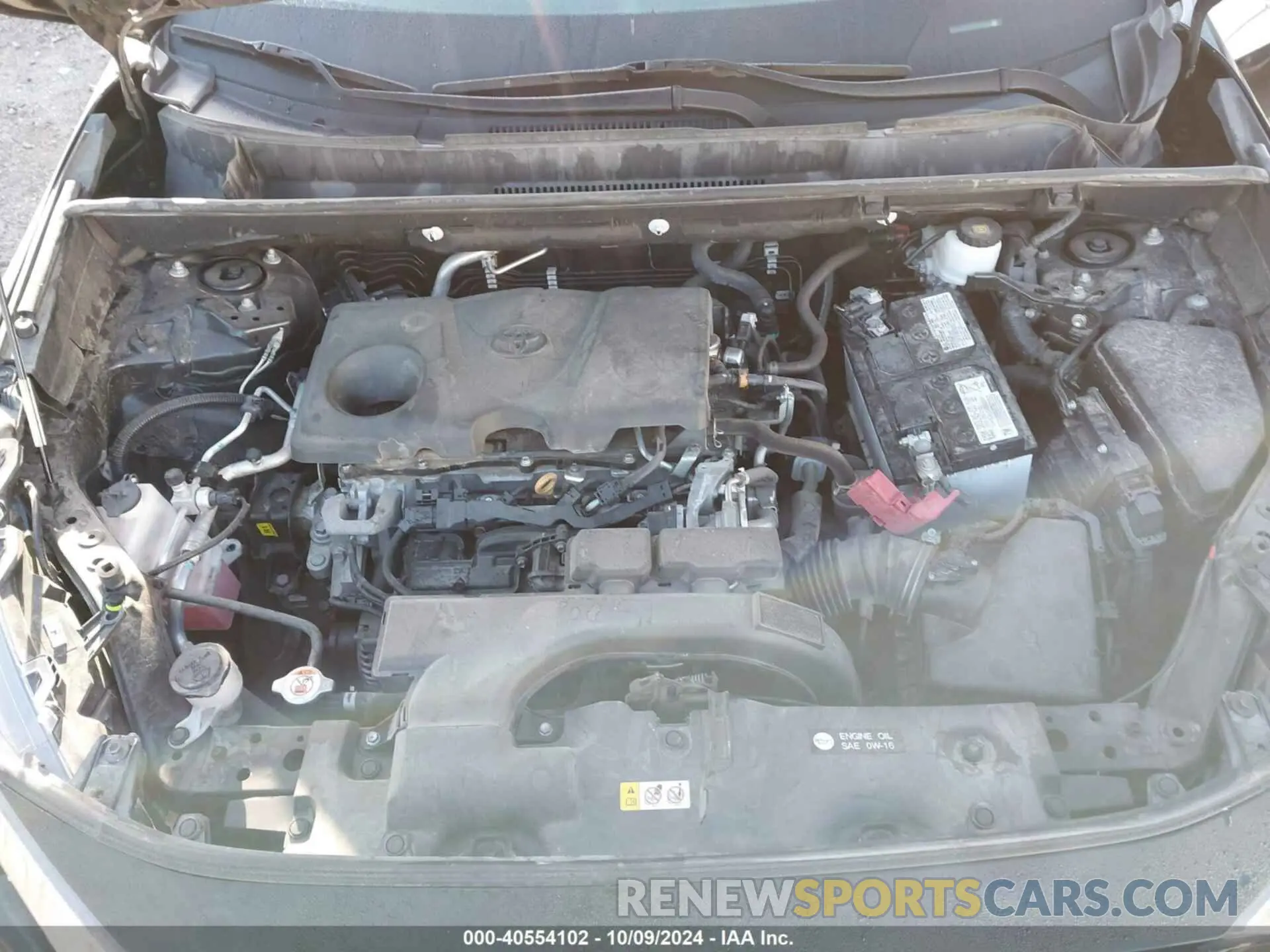 10 Photograph of a damaged car 2T3F1RFV7MC253785 TOYOTA RAV4 2021