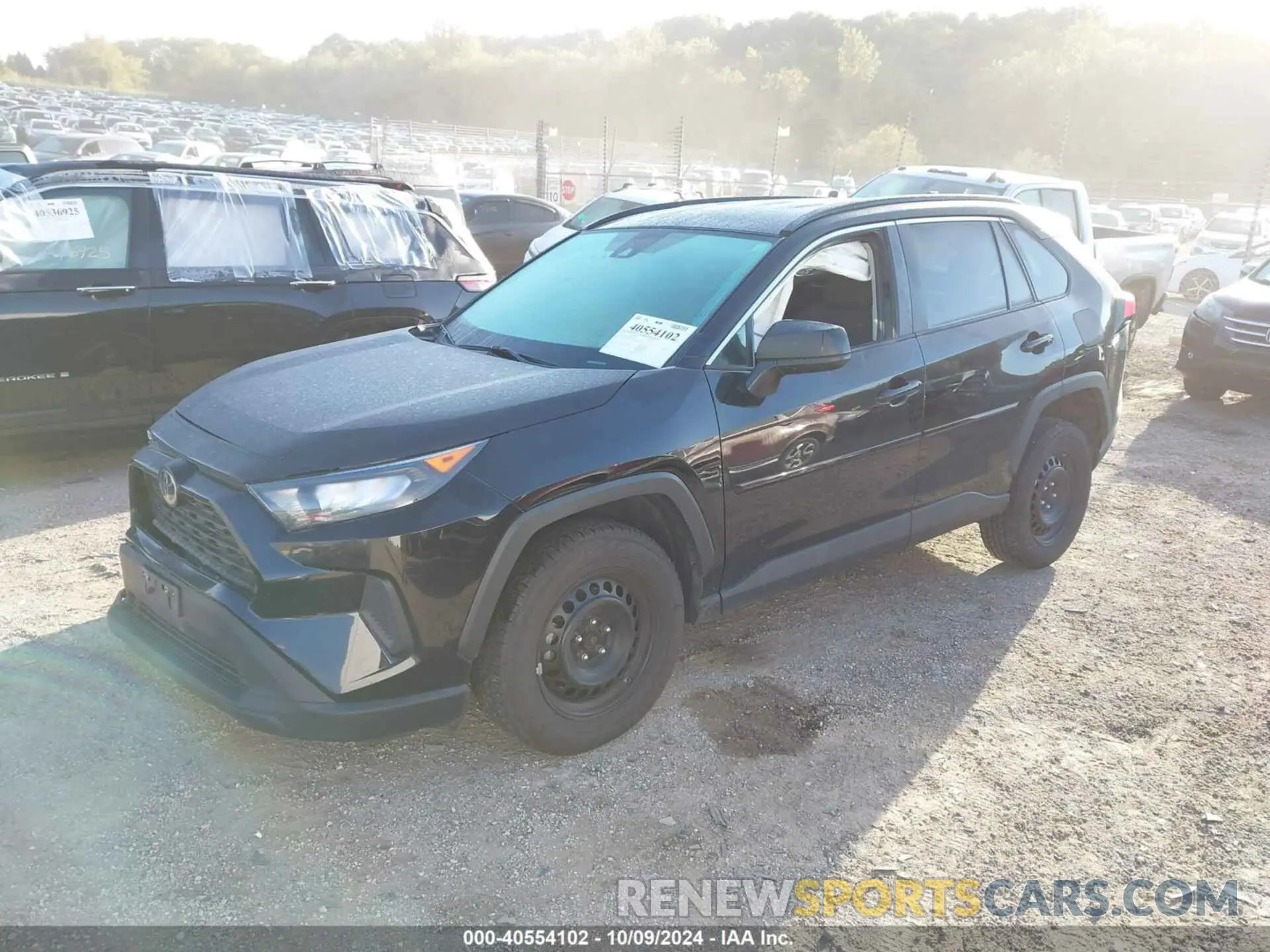 2 Photograph of a damaged car 2T3F1RFV7MC253785 TOYOTA RAV4 2021