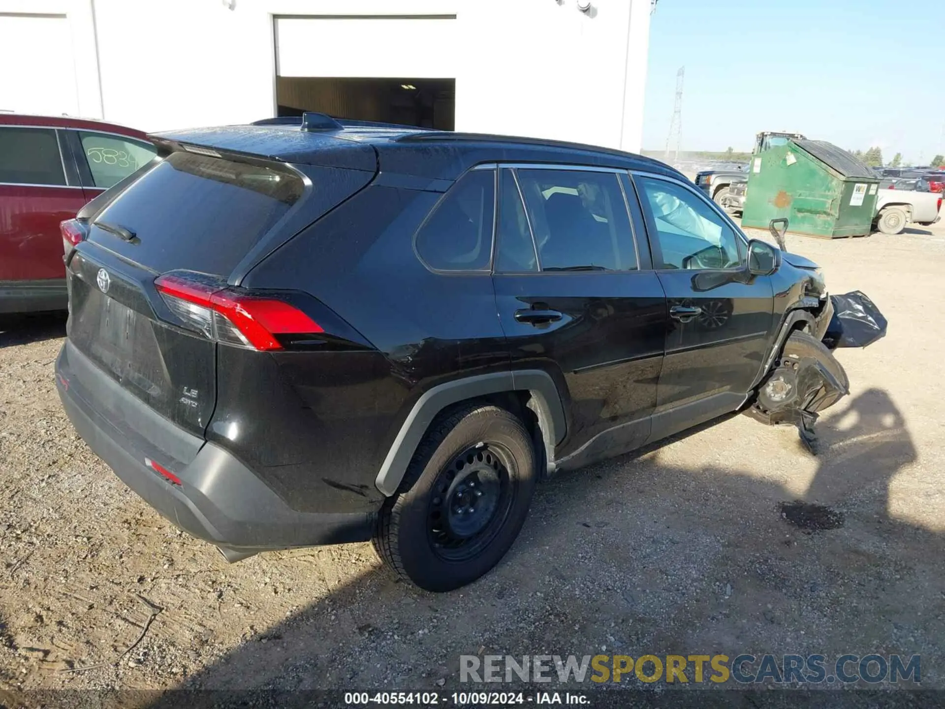 4 Photograph of a damaged car 2T3F1RFV7MC253785 TOYOTA RAV4 2021