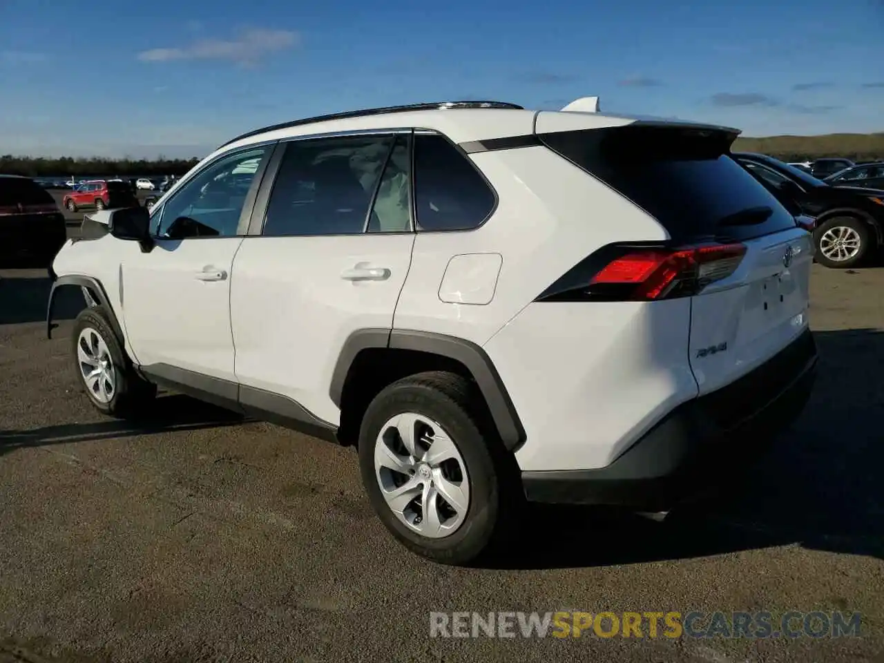 2 Photograph of a damaged car 2T3F1RFV7MW156651 TOYOTA RAV4 2021