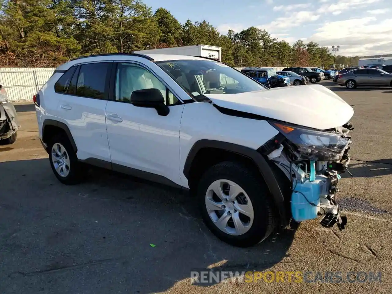 4 Photograph of a damaged car 2T3F1RFV7MW156651 TOYOTA RAV4 2021