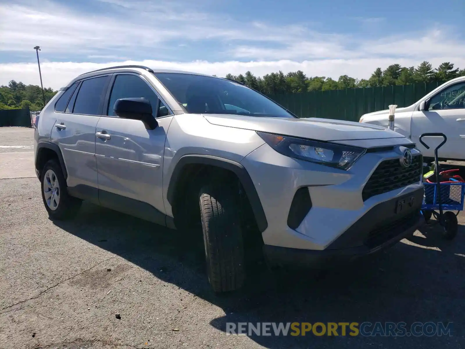 1 Photograph of a damaged car 2T3F1RFV7MW164569 TOYOTA RAV4 2021