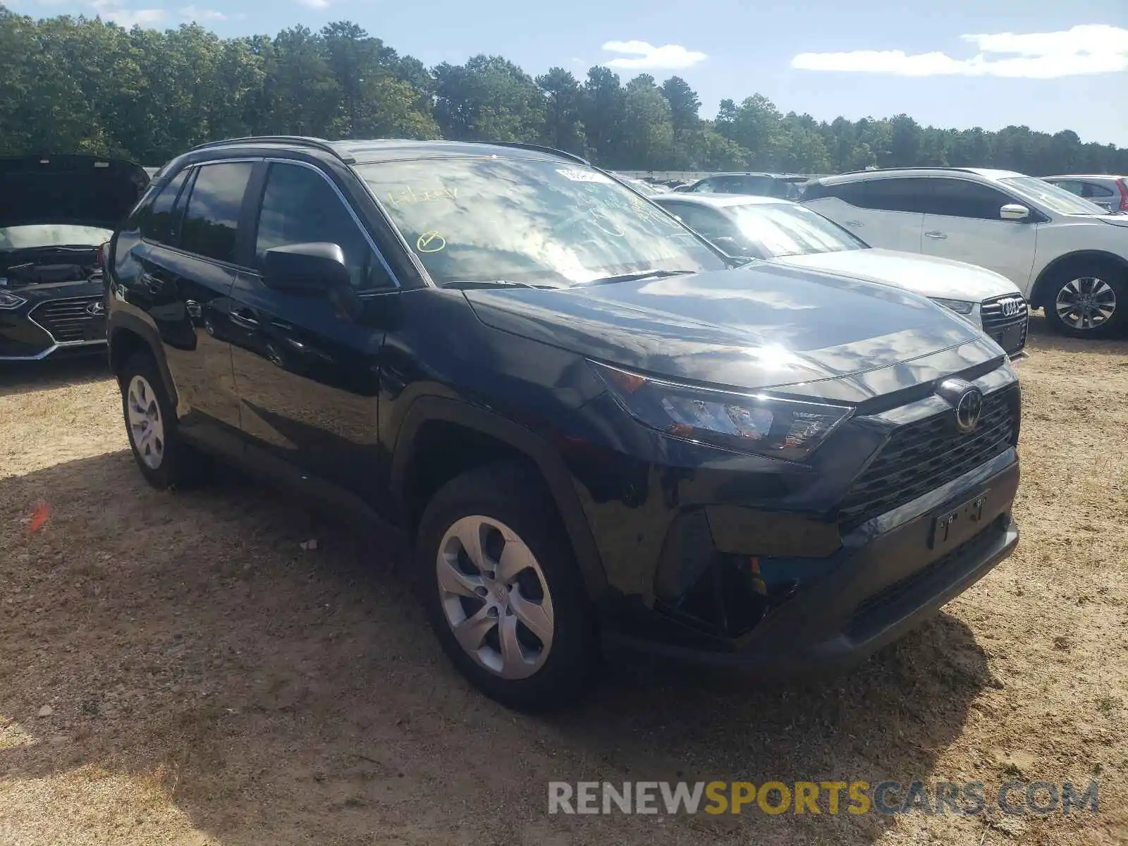 1 Photograph of a damaged car 2T3F1RFV7MW182859 TOYOTA RAV4 2021