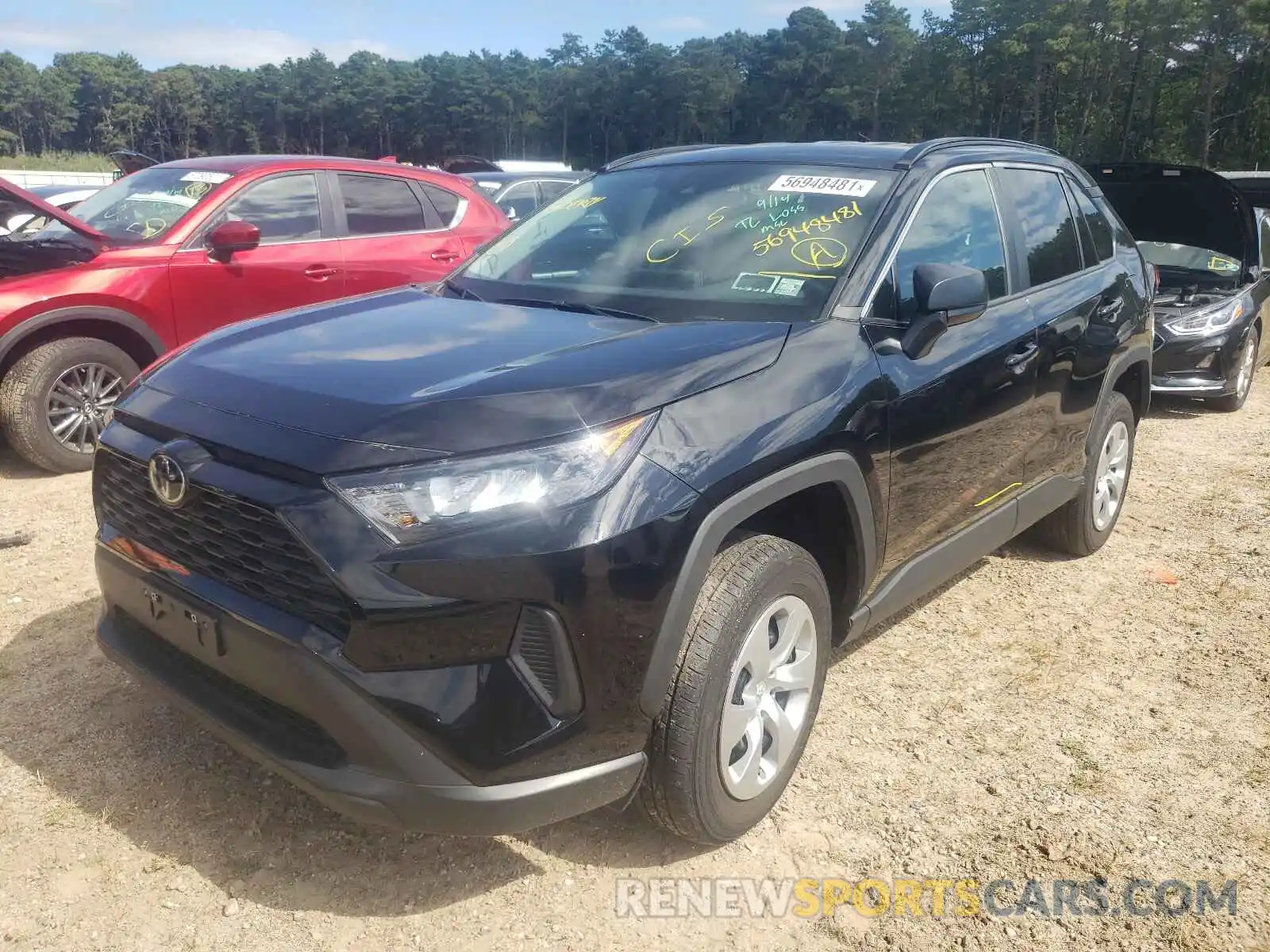 2 Photograph of a damaged car 2T3F1RFV7MW182859 TOYOTA RAV4 2021