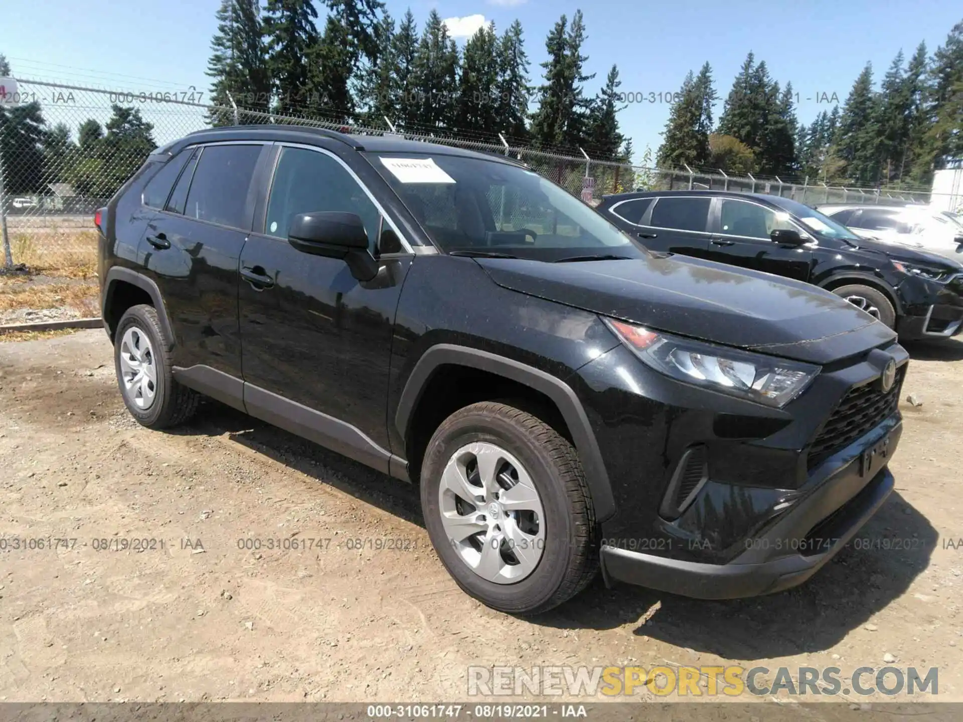 1 Photograph of a damaged car 2T3F1RFV7MW193733 TOYOTA RAV4 2021