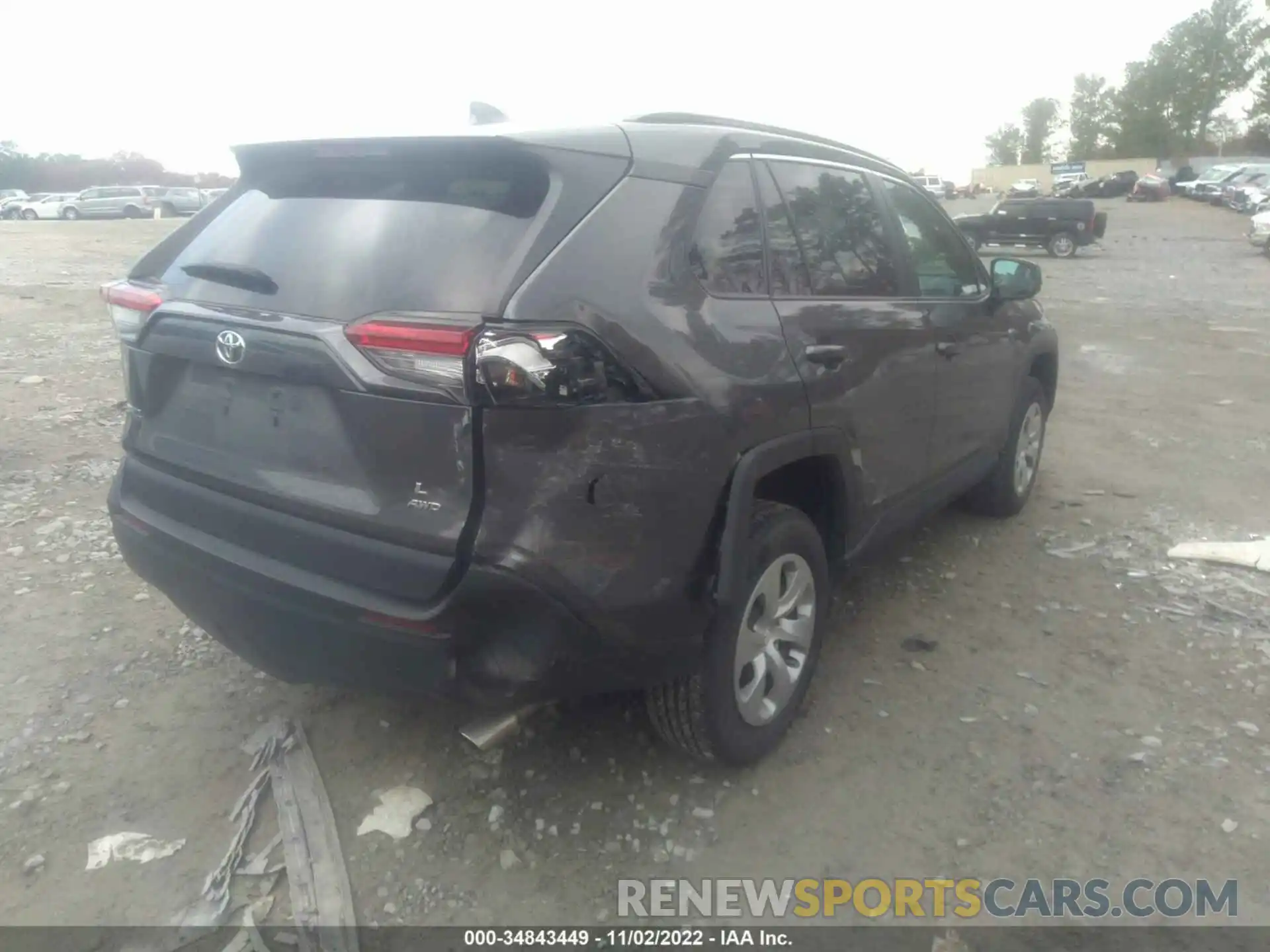 4 Photograph of a damaged car 2T3F1RFV7MW195921 TOYOTA RAV4 2021