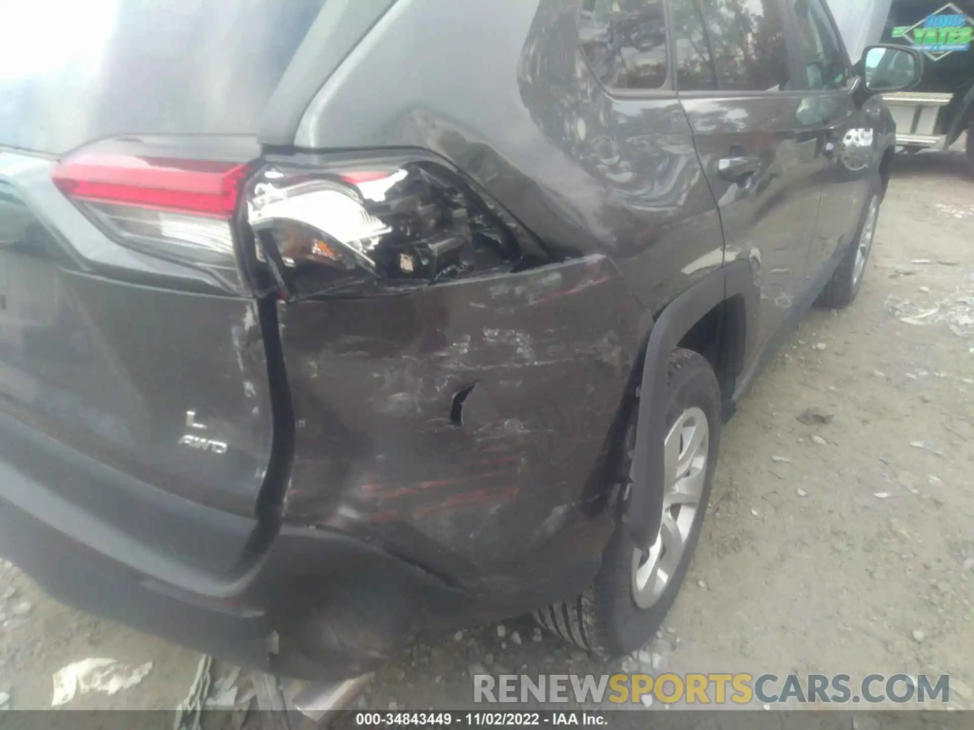 6 Photograph of a damaged car 2T3F1RFV7MW195921 TOYOTA RAV4 2021