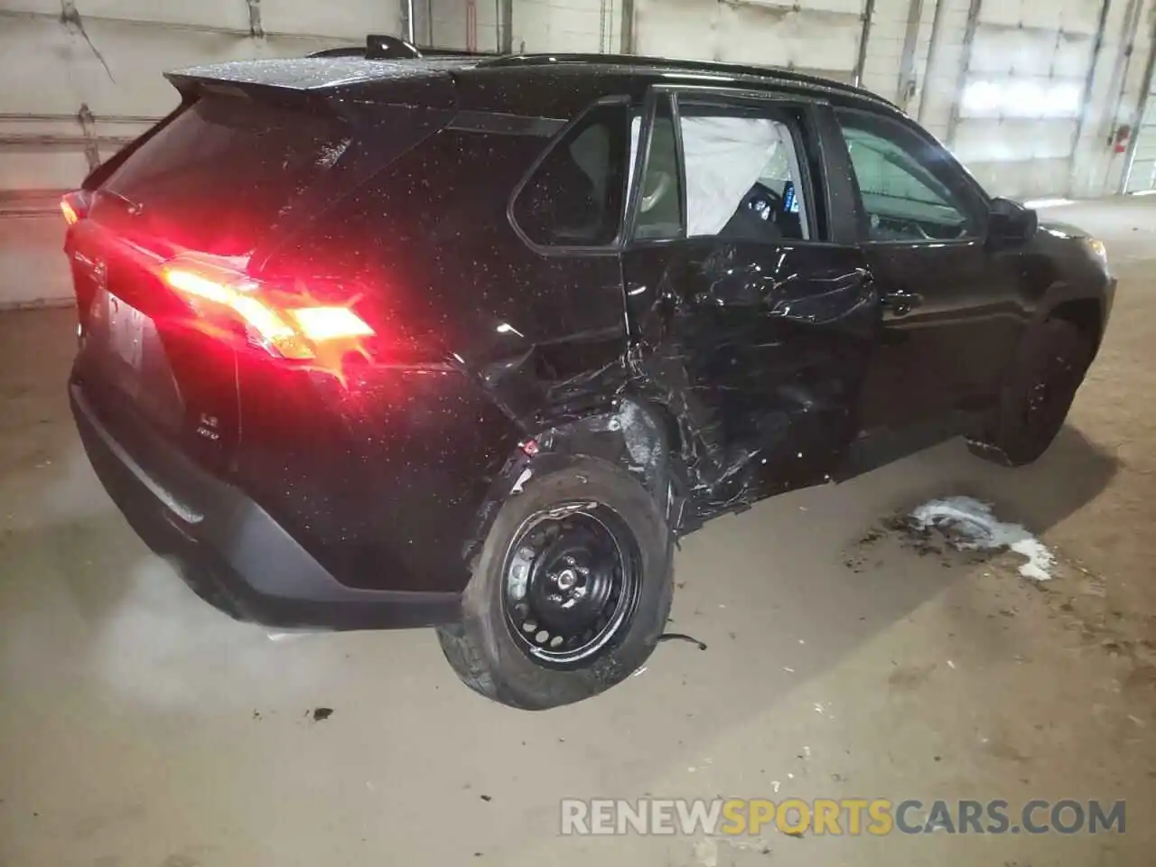 3 Photograph of a damaged car 2T3F1RFV7MW203581 TOYOTA RAV4 2021