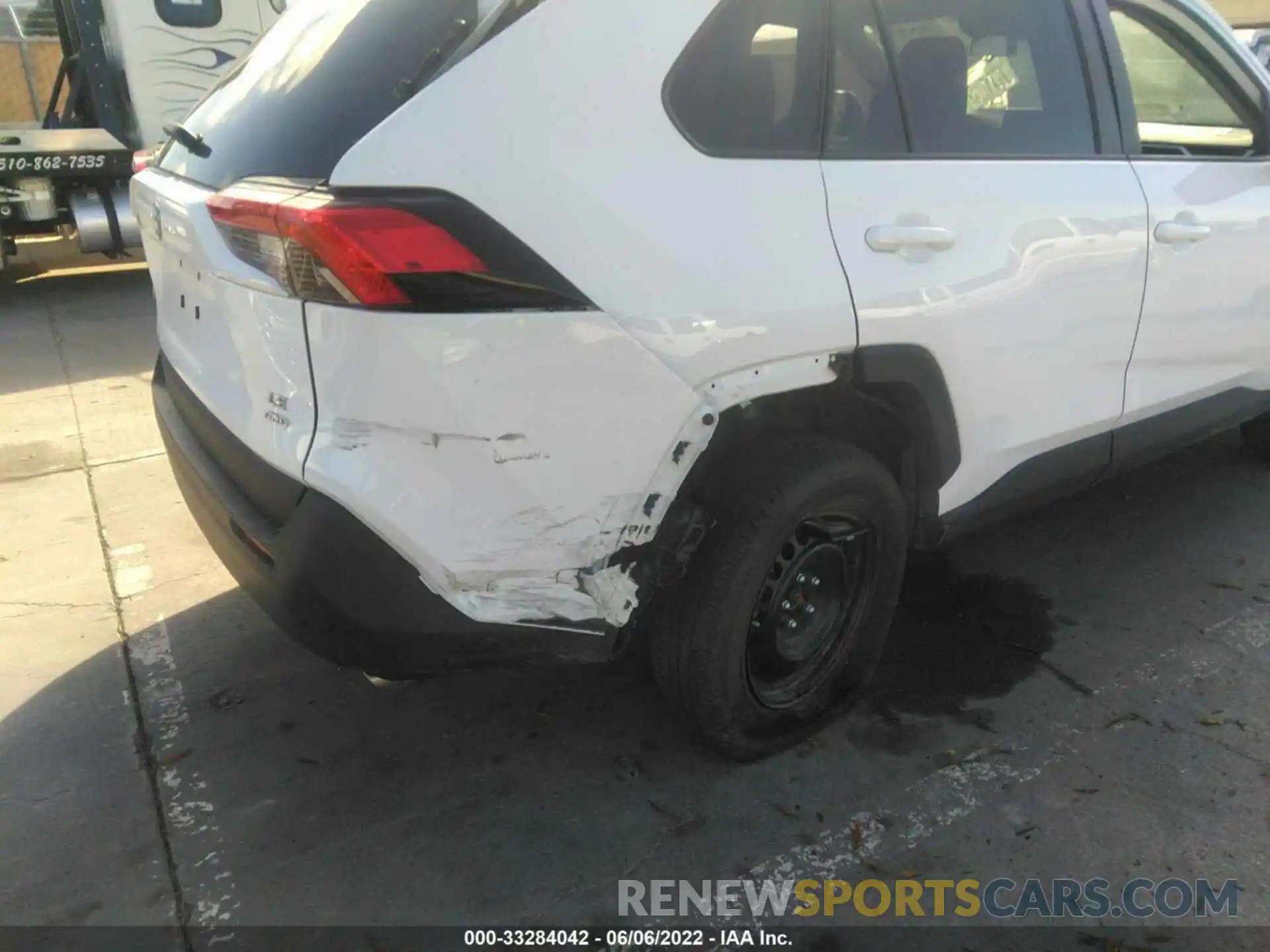 6 Photograph of a damaged car 2T3F1RFV7MW203919 TOYOTA RAV4 2021