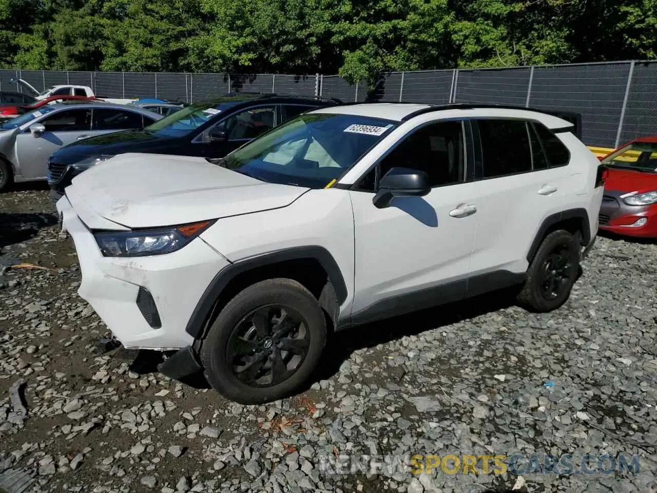 1 Photograph of a damaged car 2T3F1RFV7MW206769 TOYOTA RAV4 2021