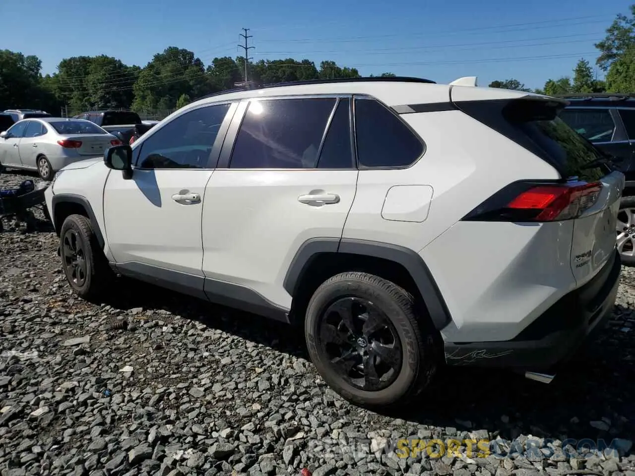 2 Photograph of a damaged car 2T3F1RFV7MW206769 TOYOTA RAV4 2021