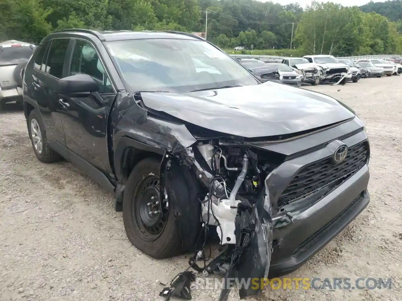 1 Photograph of a damaged car 2T3F1RFV8MC152531 TOYOTA RAV4 2021