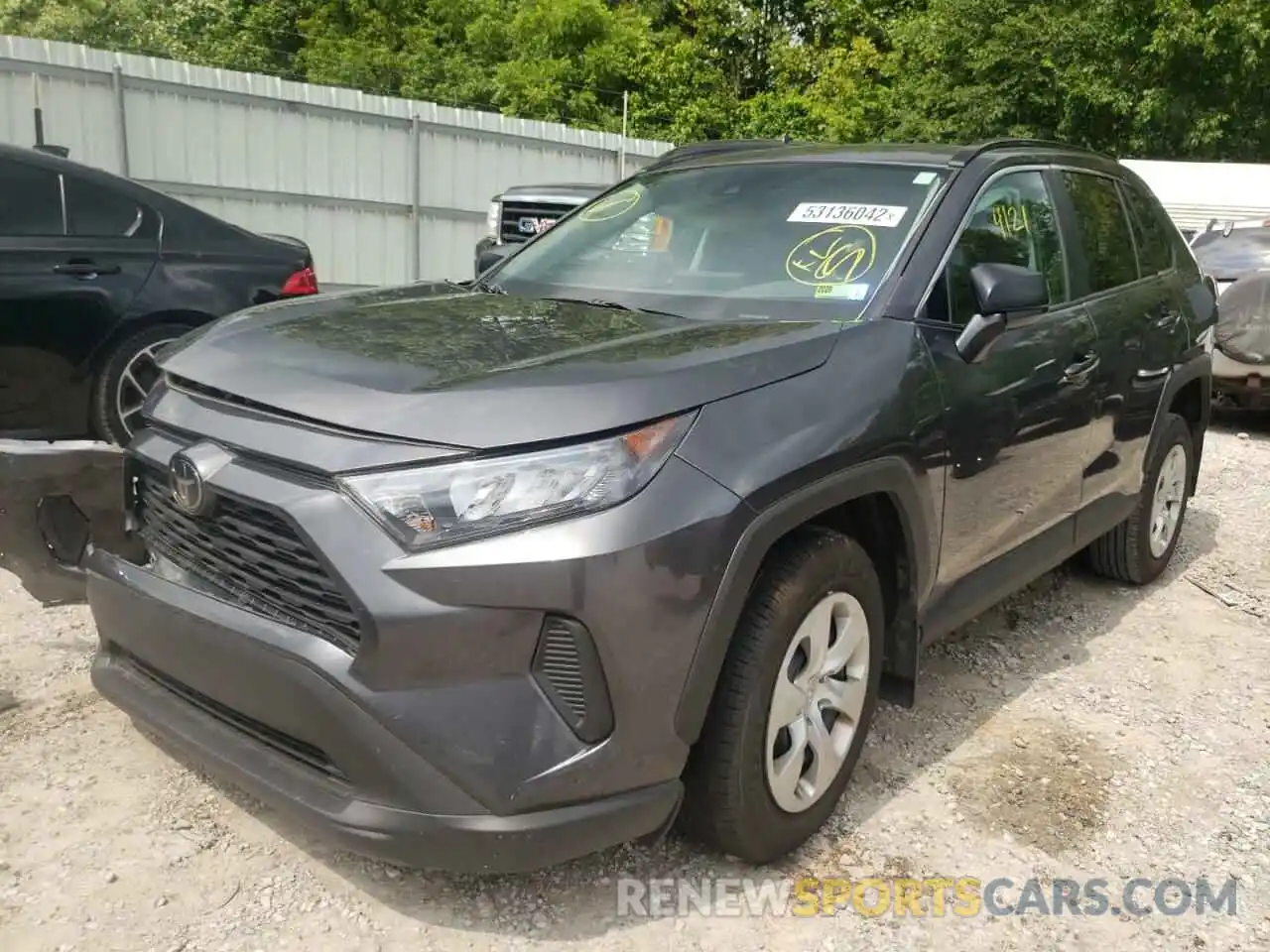 2 Photograph of a damaged car 2T3F1RFV8MC152531 TOYOTA RAV4 2021