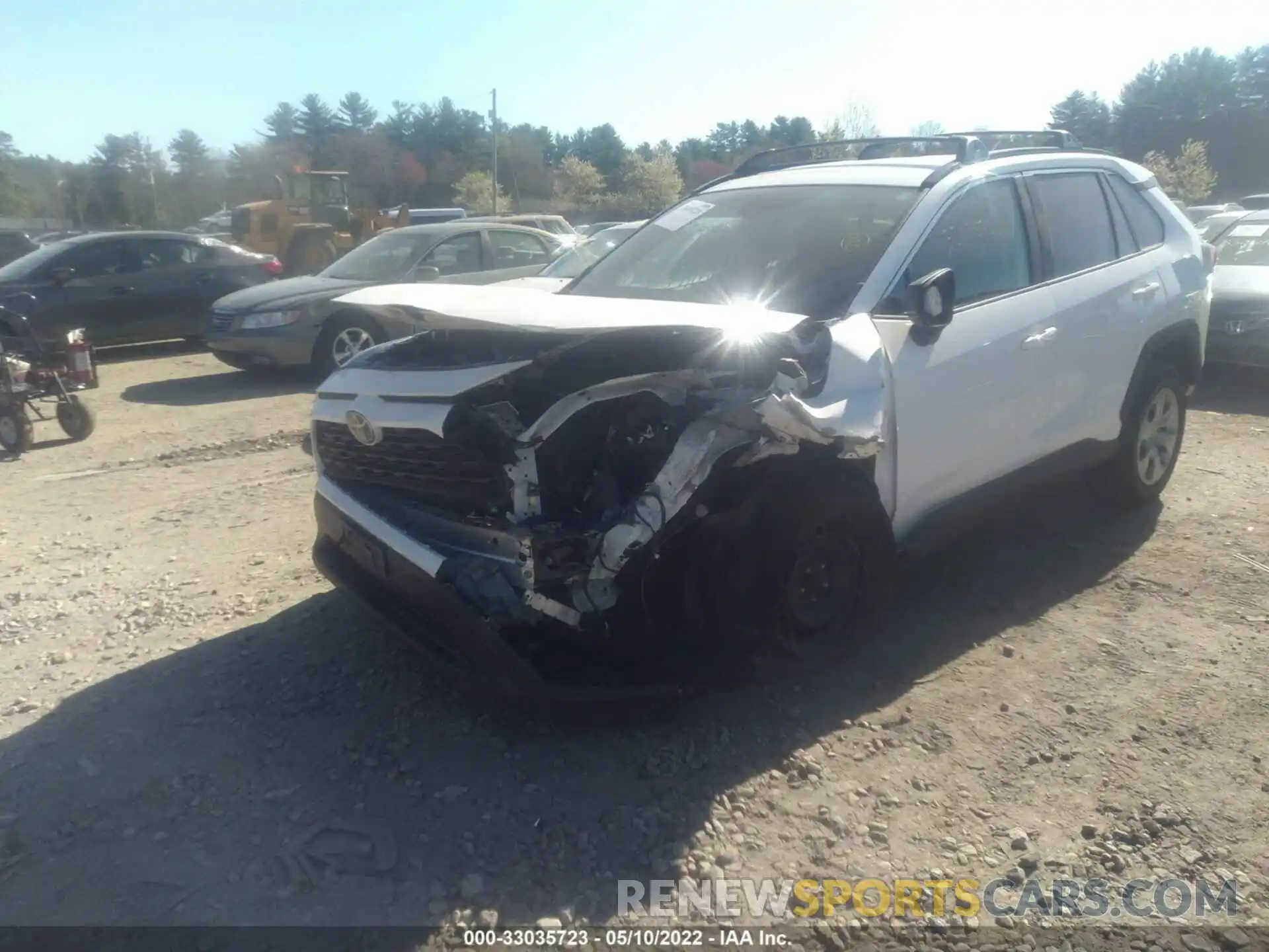 2 Photograph of a damaged car 2T3F1RFV8MC167854 TOYOTA RAV4 2021