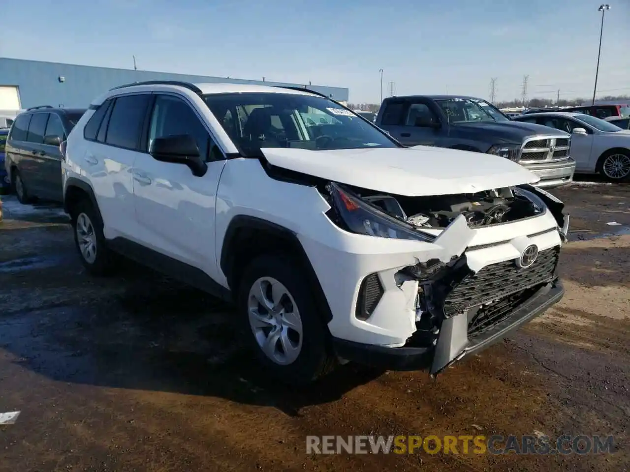 1 Photograph of a damaged car 2T3F1RFV8MC171645 TOYOTA RAV4 2021