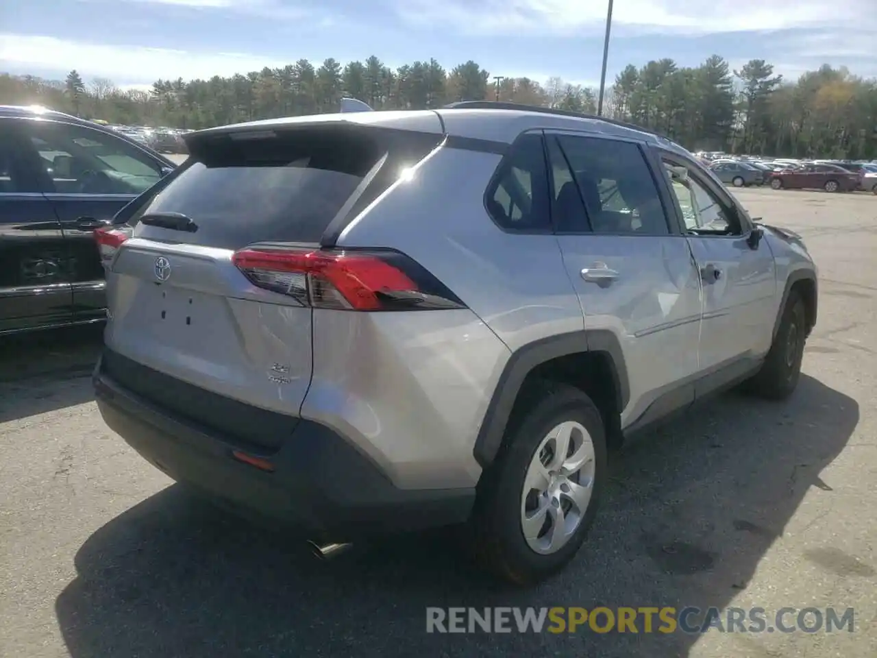 4 Photograph of a damaged car 2T3F1RFV8MC180099 TOYOTA RAV4 2021