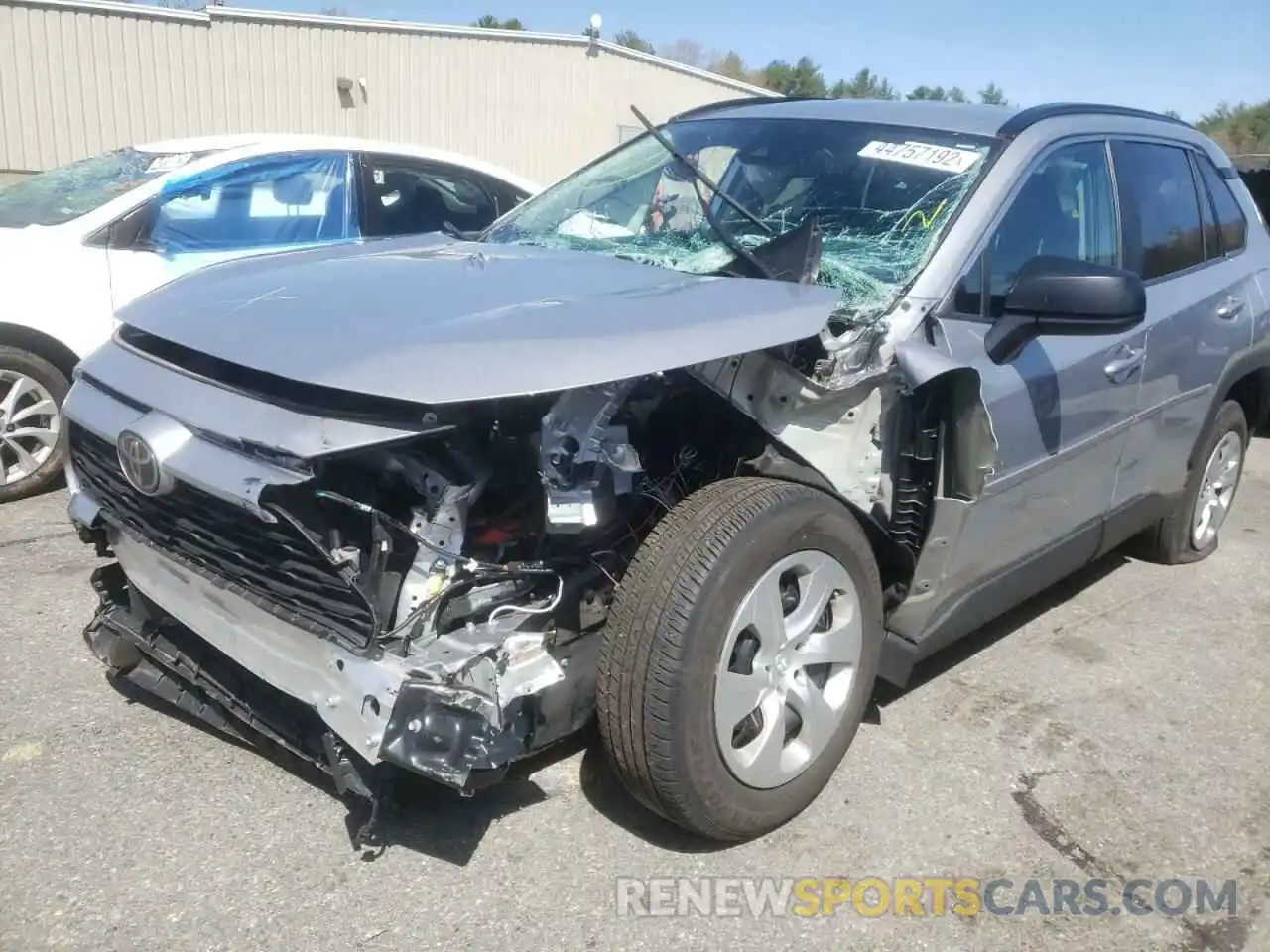 9 Photograph of a damaged car 2T3F1RFV8MC180099 TOYOTA RAV4 2021