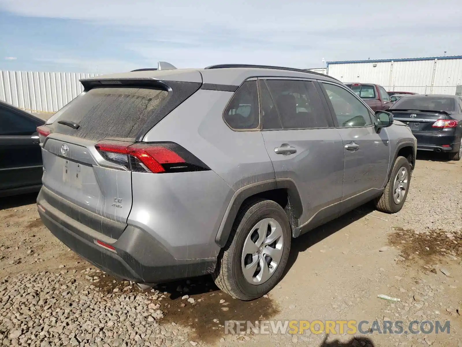 4 Photograph of a damaged car 2T3F1RFV8MC182385 TOYOTA RAV4 2021