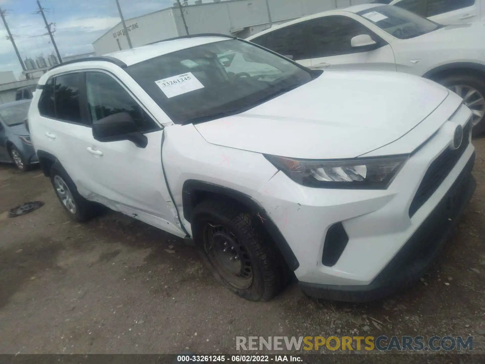 1 Photograph of a damaged car 2T3F1RFV8MC203574 TOYOTA RAV4 2021