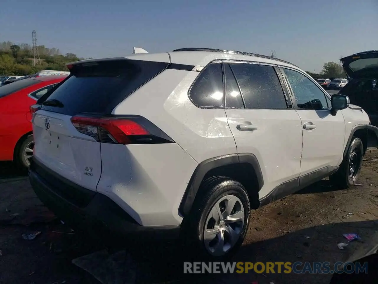 3 Photograph of a damaged car 2T3F1RFV8MC207513 TOYOTA RAV4 2021