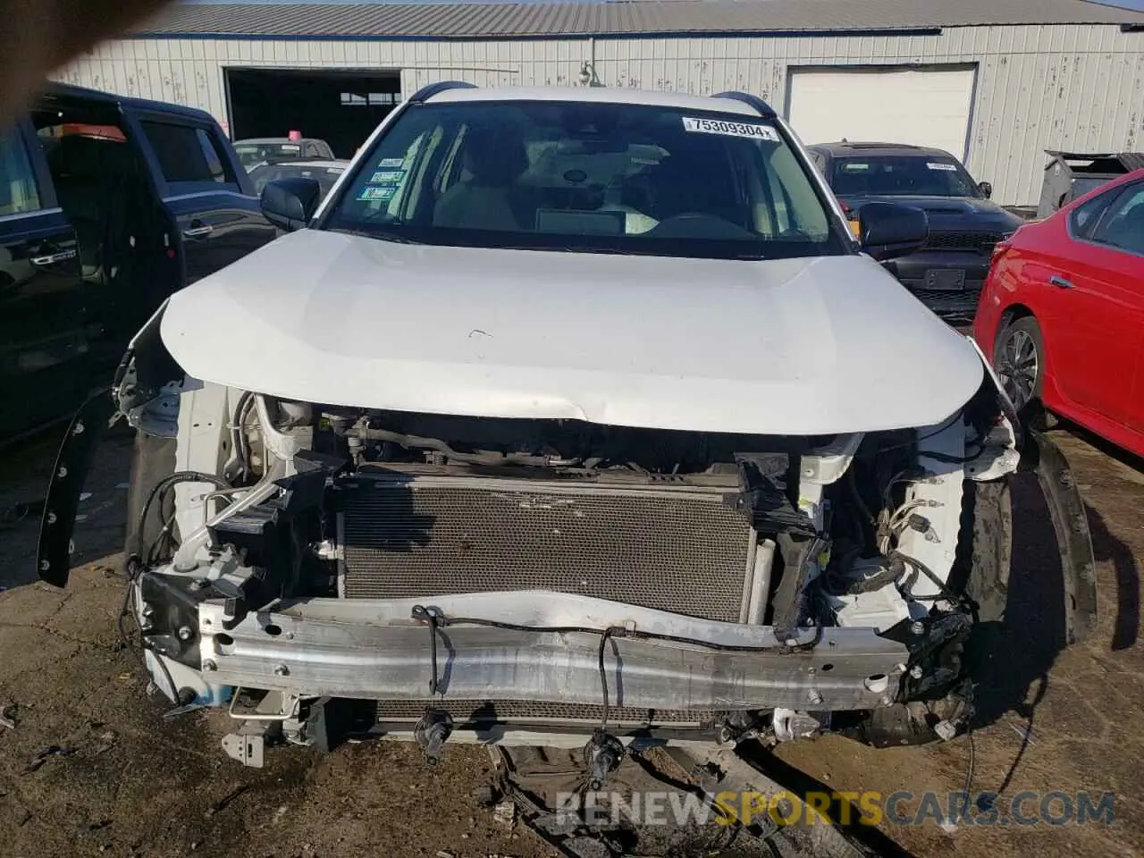5 Photograph of a damaged car 2T3F1RFV8MC207513 TOYOTA RAV4 2021