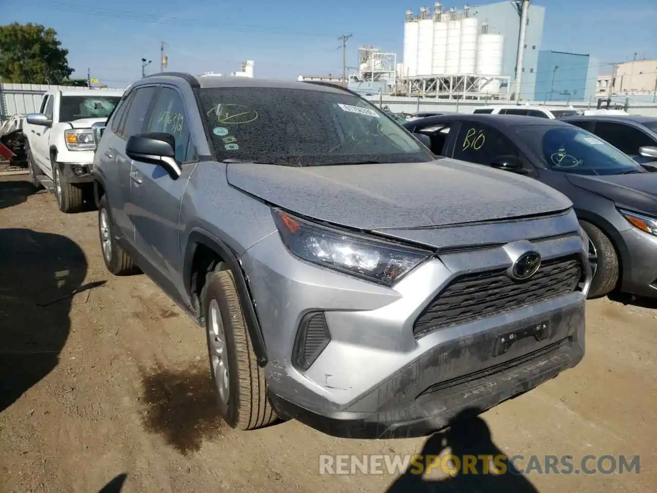 1 Photograph of a damaged car 2T3F1RFV8MC208581 TOYOTA RAV4 2021