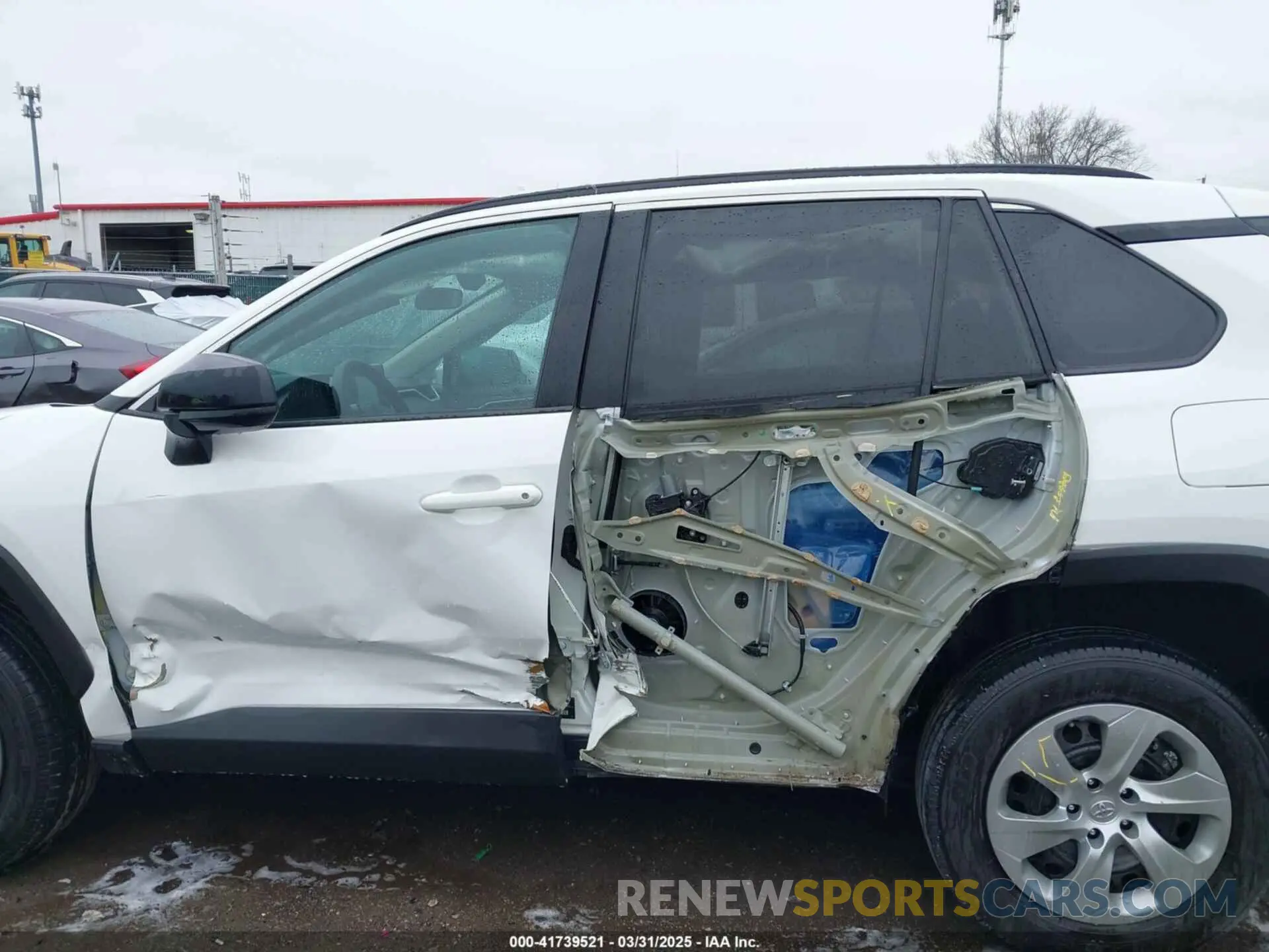 14 Photograph of a damaged car 2T3F1RFV8MC227874 TOYOTA RAV4 2021