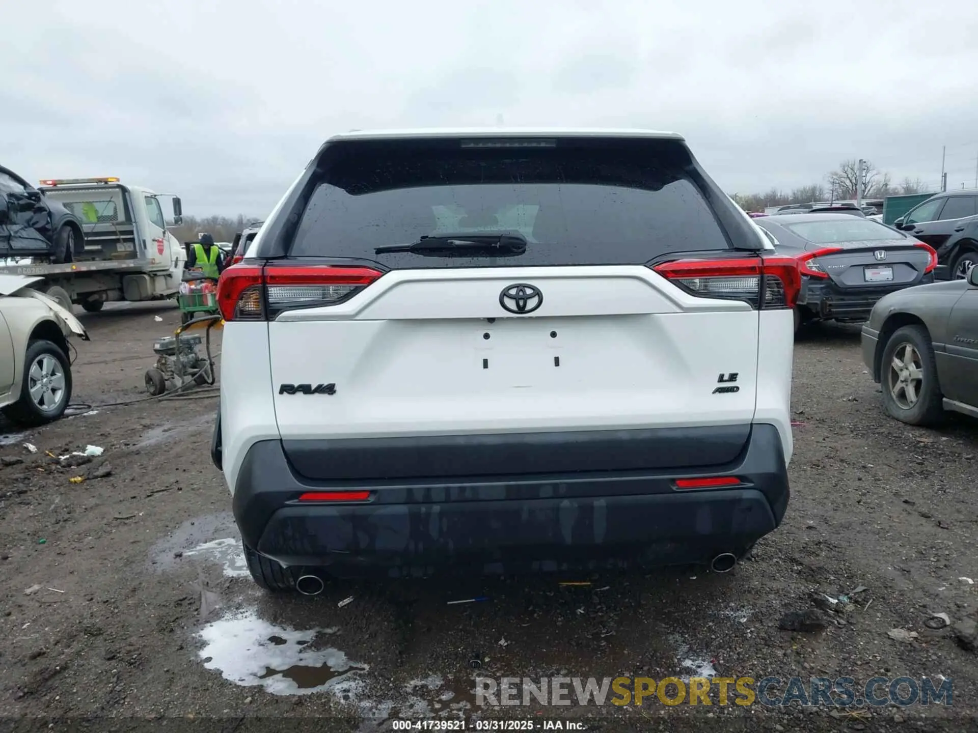 16 Photograph of a damaged car 2T3F1RFV8MC227874 TOYOTA RAV4 2021