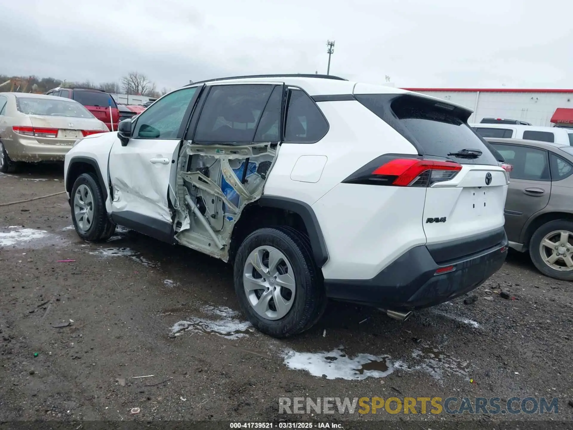 3 Photograph of a damaged car 2T3F1RFV8MC227874 TOYOTA RAV4 2021