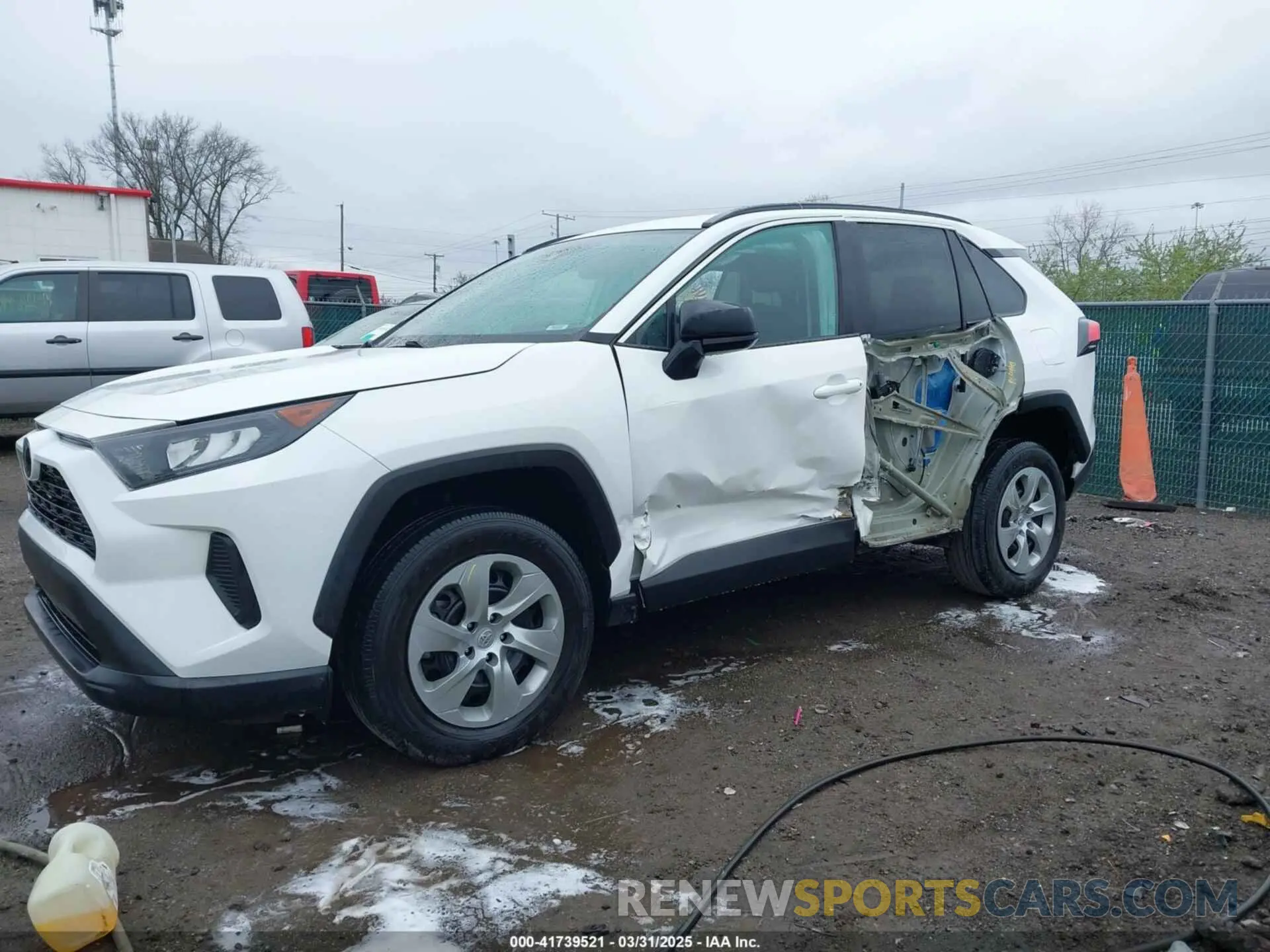 6 Photograph of a damaged car 2T3F1RFV8MC227874 TOYOTA RAV4 2021