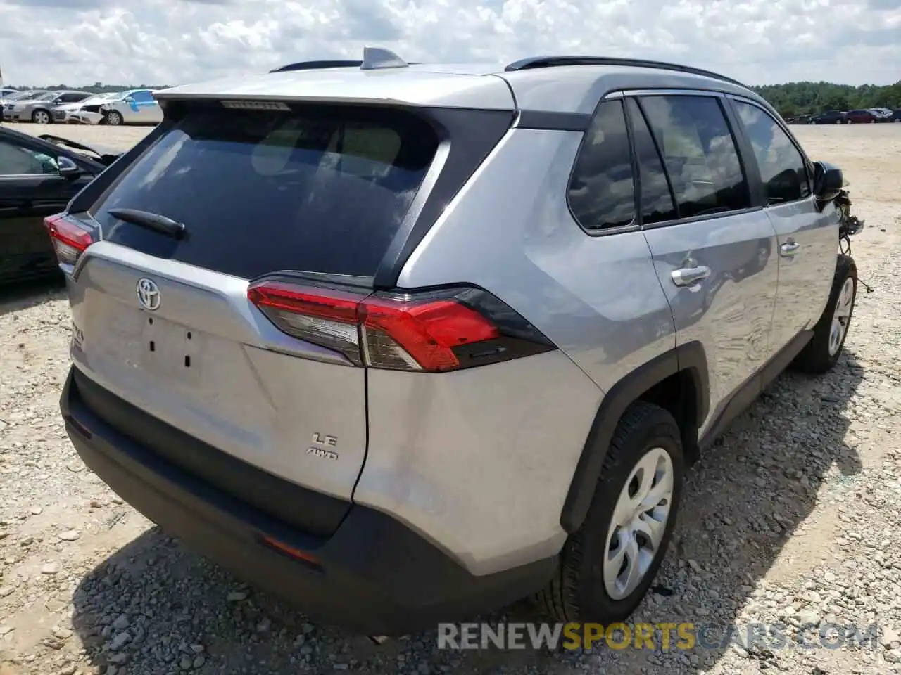 4 Photograph of a damaged car 2T3F1RFV8MC228376 TOYOTA RAV4 2021