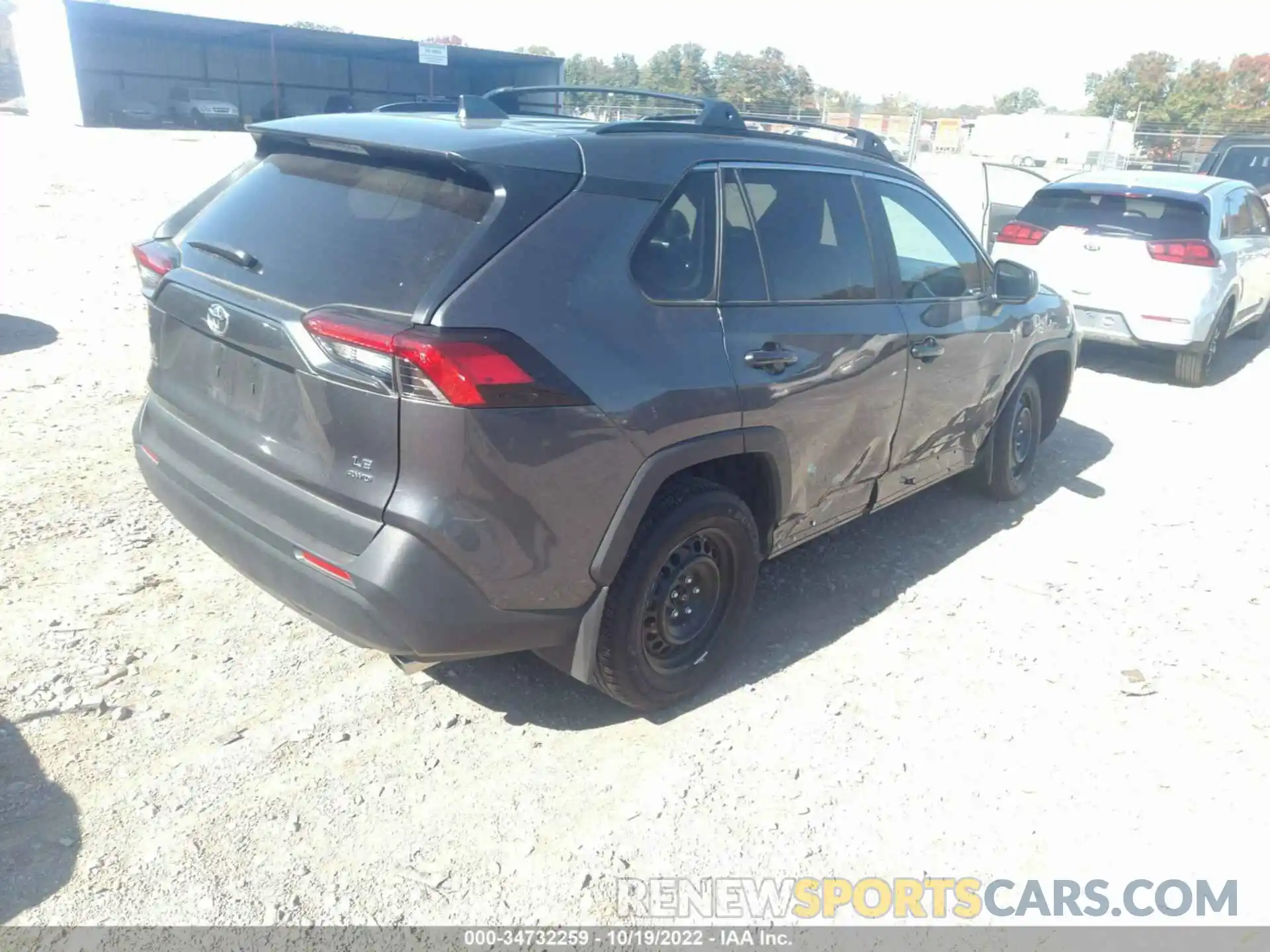 4 Photograph of a damaged car 2T3F1RFV8MC246750 TOYOTA RAV4 2021