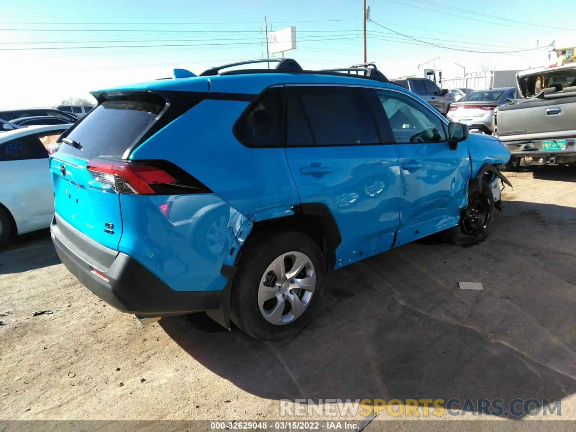 4 Photograph of a damaged car 2T3F1RFV8MW144721 TOYOTA RAV4 2021