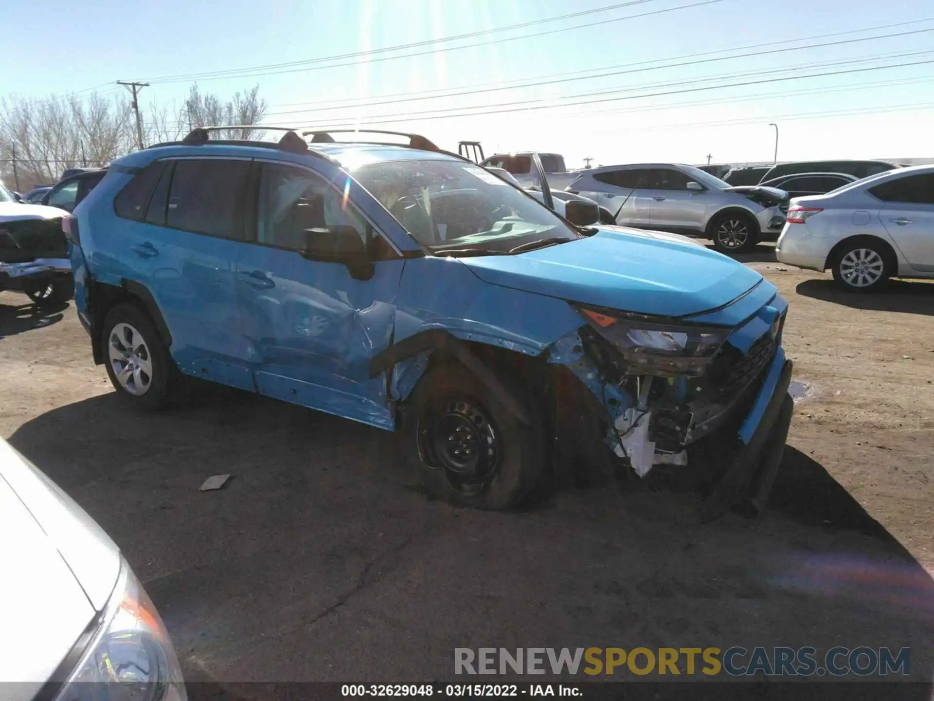 6 Photograph of a damaged car 2T3F1RFV8MW144721 TOYOTA RAV4 2021