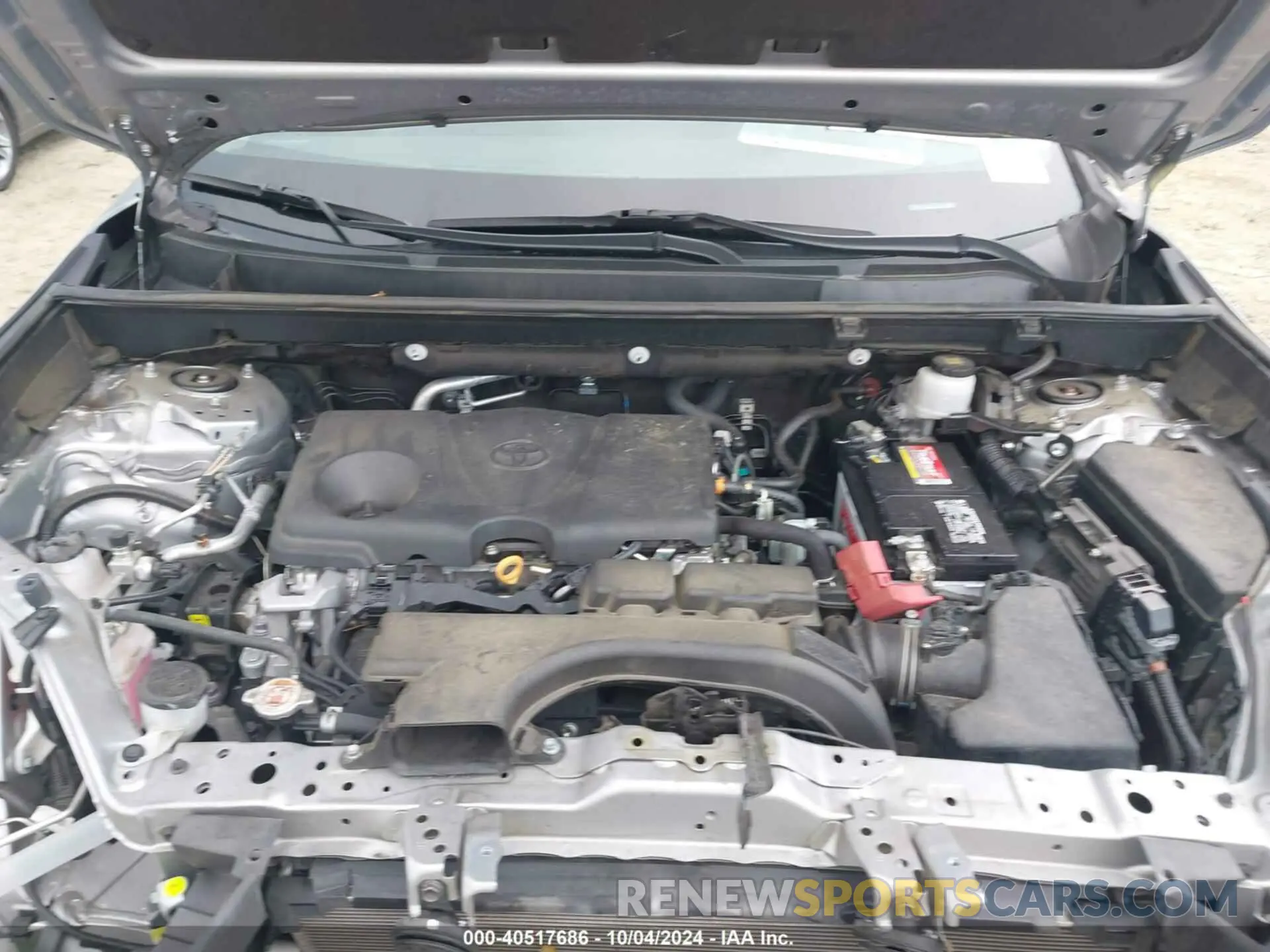 10 Photograph of a damaged car 2T3F1RFV8MW178741 TOYOTA RAV4 2021