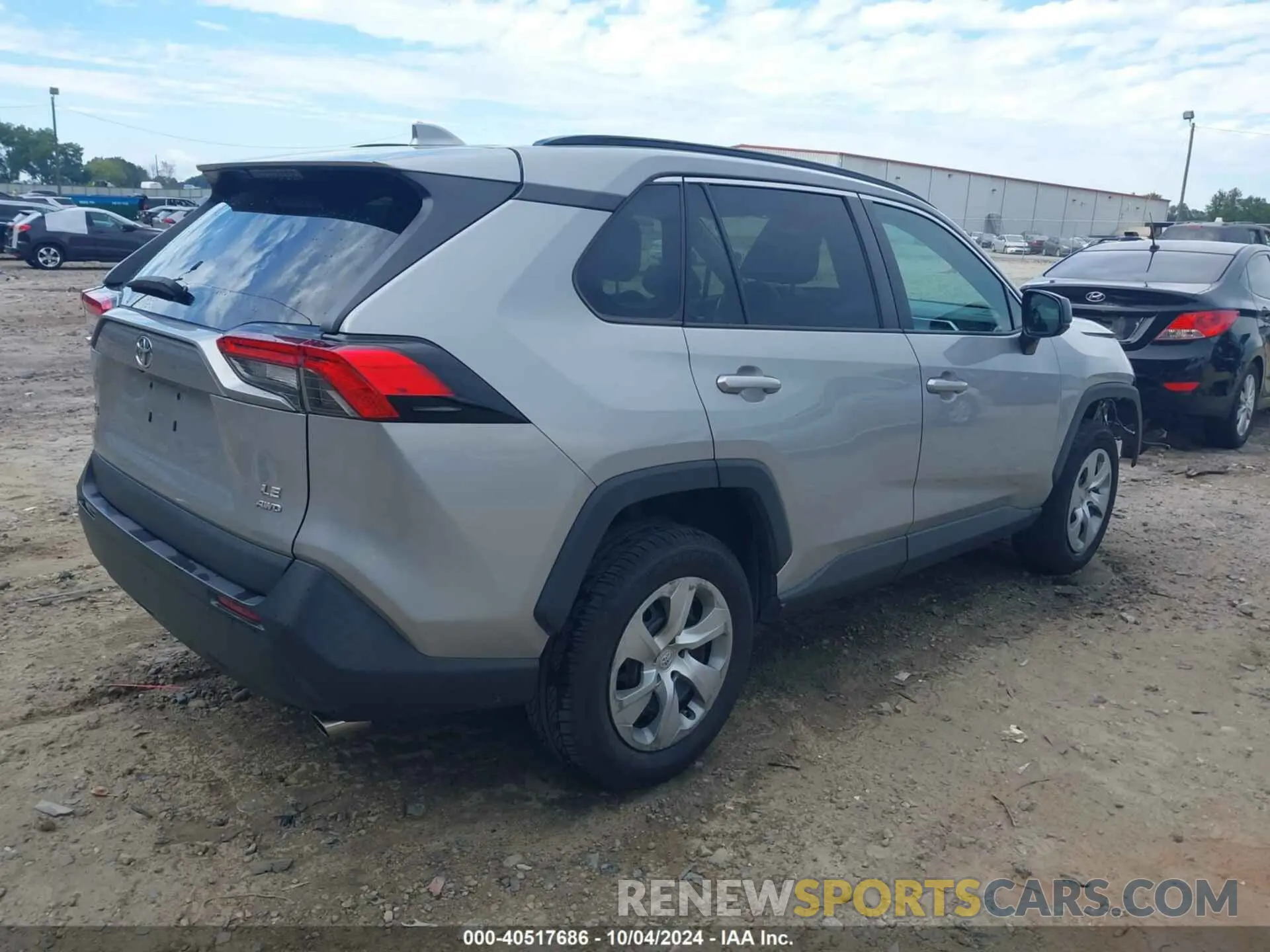 4 Photograph of a damaged car 2T3F1RFV8MW178741 TOYOTA RAV4 2021