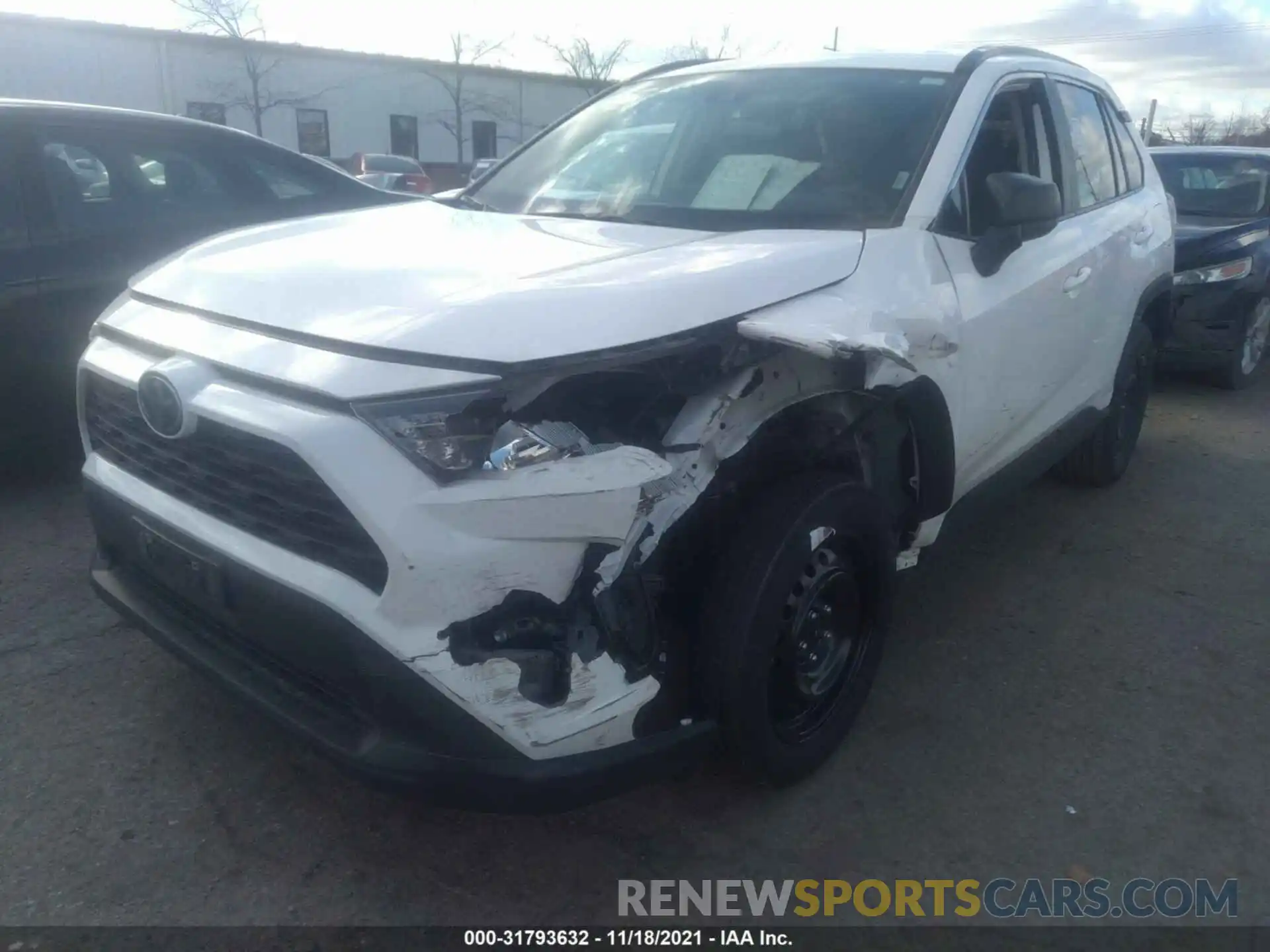 6 Photograph of a damaged car 2T3F1RFV8MW185625 TOYOTA RAV4 2021