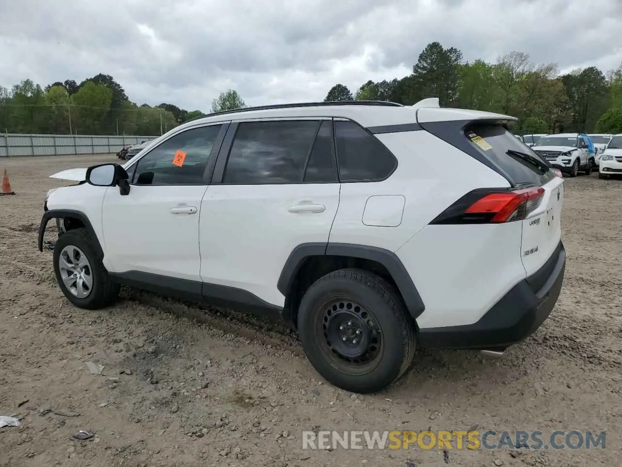 2 Photograph of a damaged car 2T3F1RFV8MW187147 TOYOTA RAV4 2021