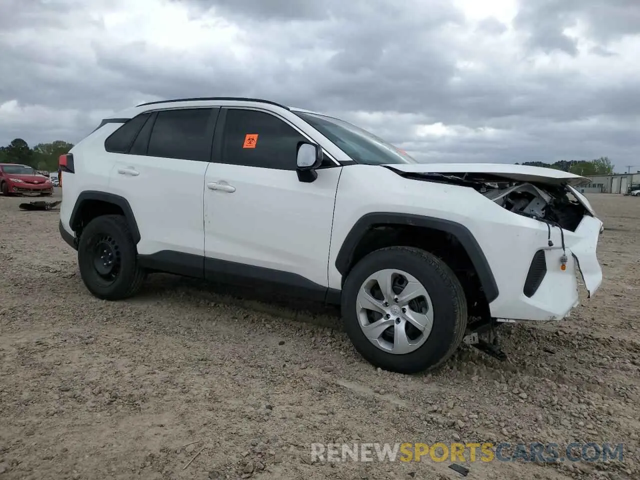 4 Photograph of a damaged car 2T3F1RFV8MW187147 TOYOTA RAV4 2021