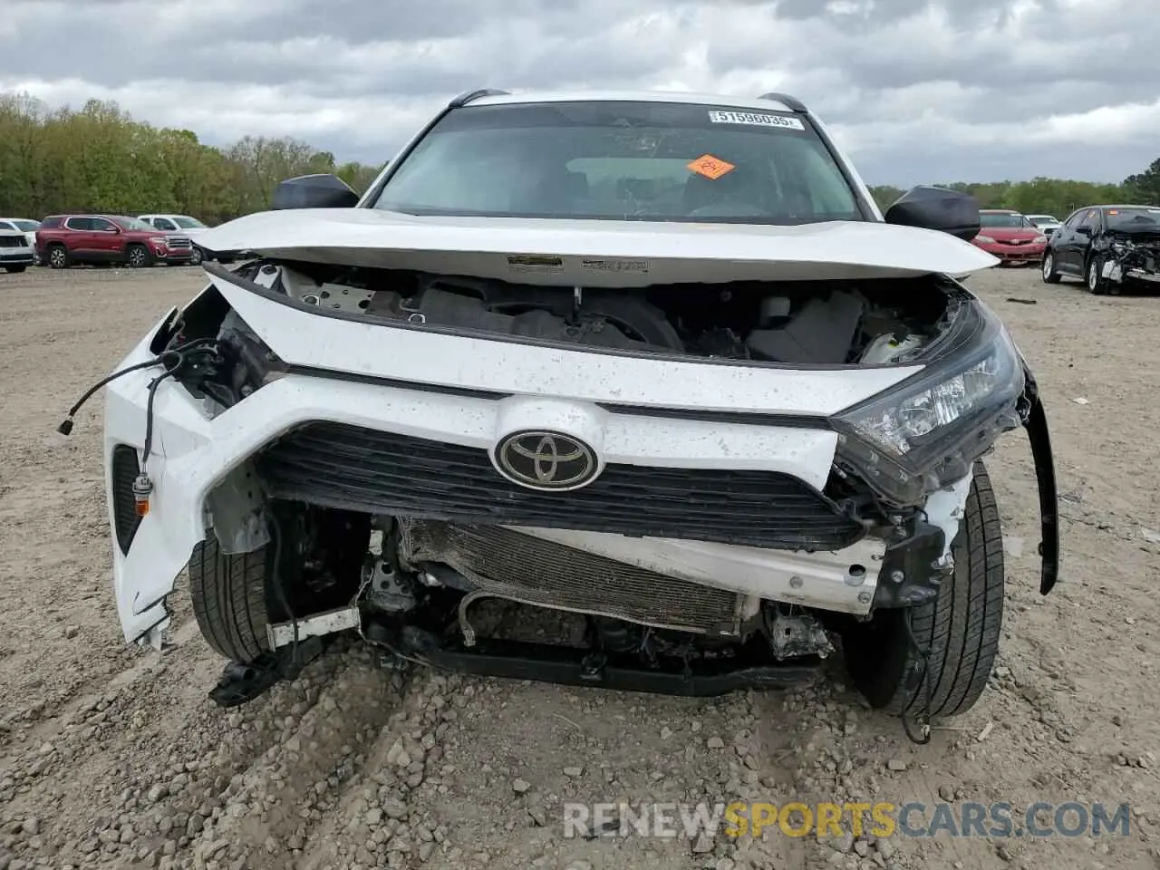 5 Photograph of a damaged car 2T3F1RFV8MW187147 TOYOTA RAV4 2021