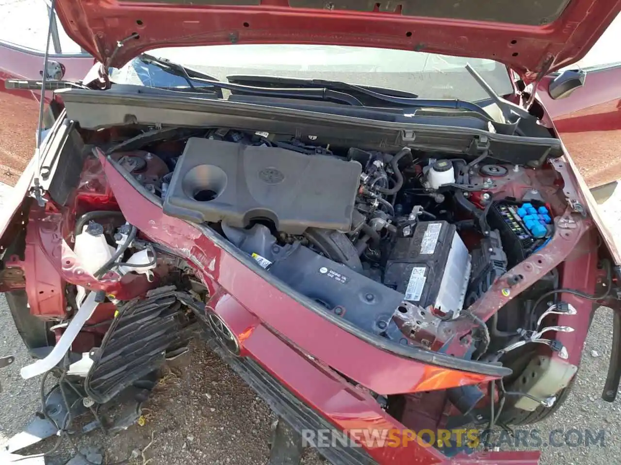 7 Photograph of a damaged car 2T3F1RFV8MW190226 TOYOTA RAV4 2021