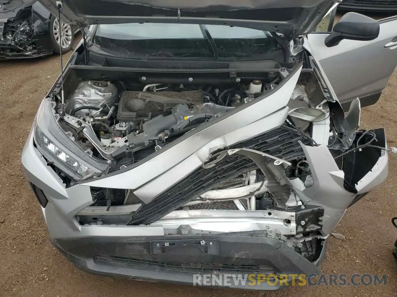 13 Photograph of a damaged car 2T3F1RFV8MW193370 TOYOTA RAV4 2021