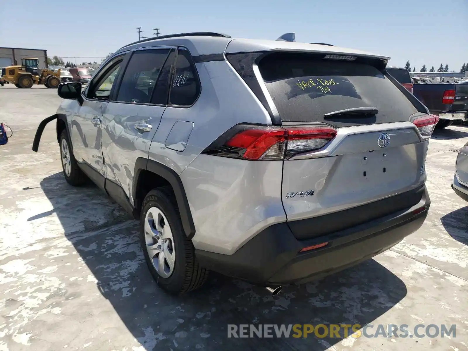 3 Photograph of a damaged car 2T3F1RFV8MW200446 TOYOTA RAV4 2021